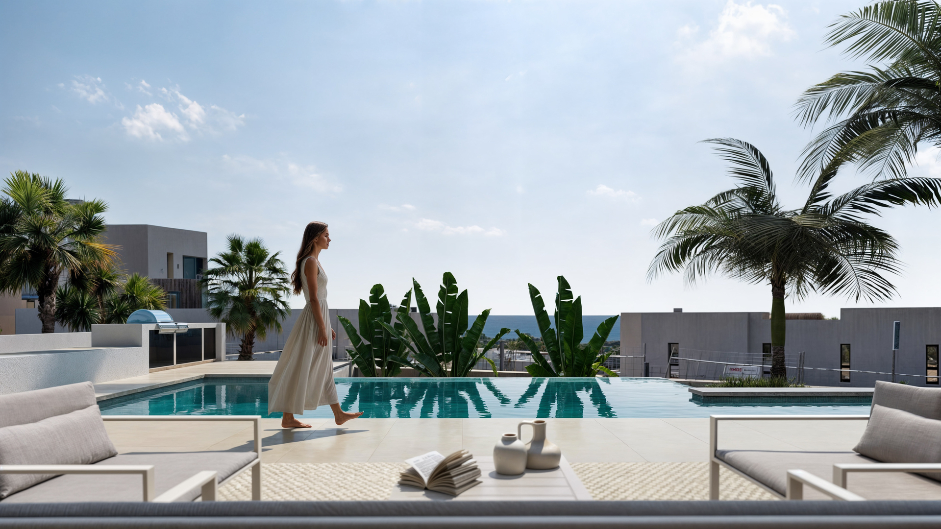 Located in the exclusive area of Moraira, this villa offers a privileged setting with stunning sea v