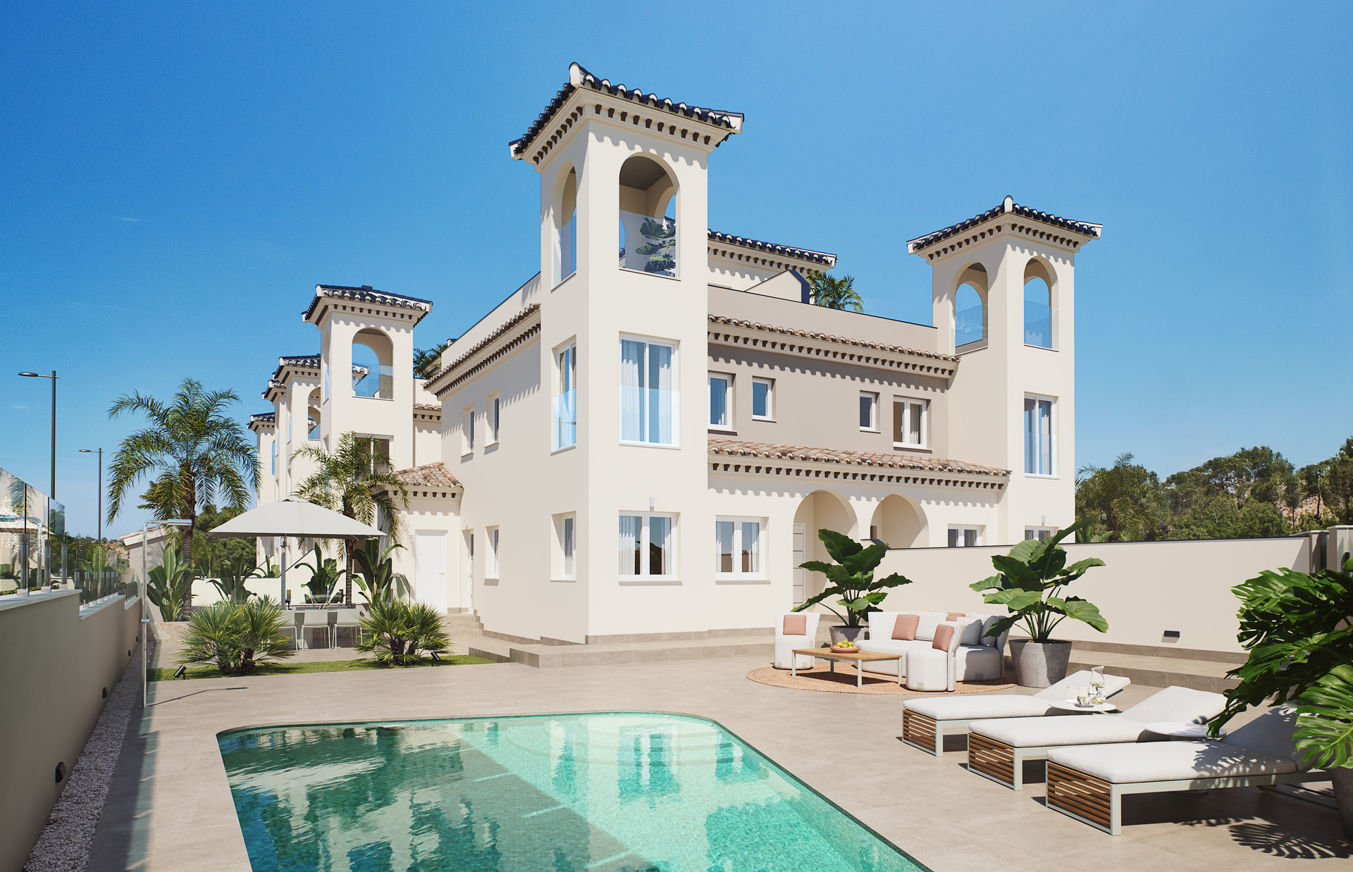 Garden in terraced for sale in Bigastro