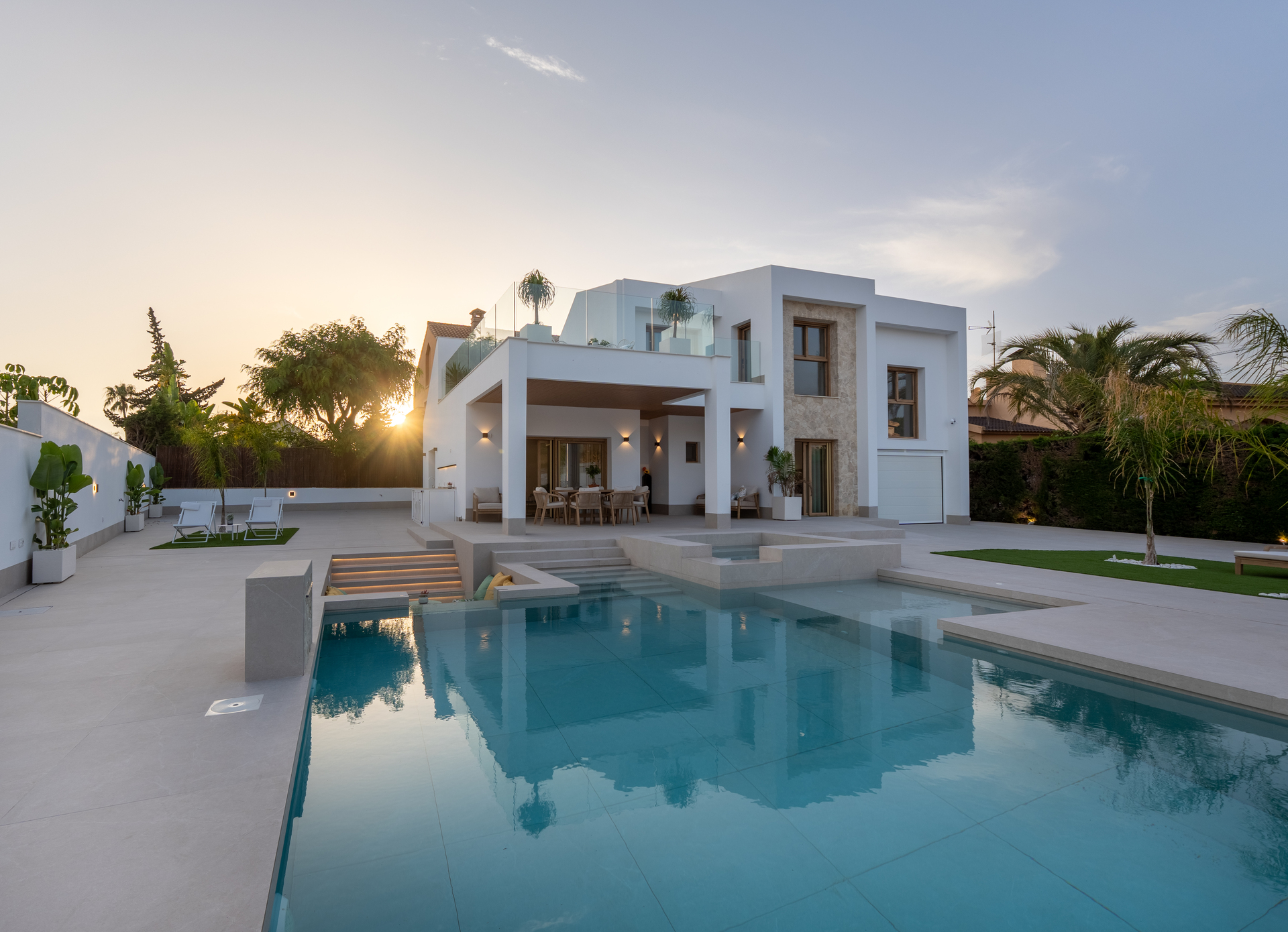 Kitchen in villa for sale in Orihuela Costa
