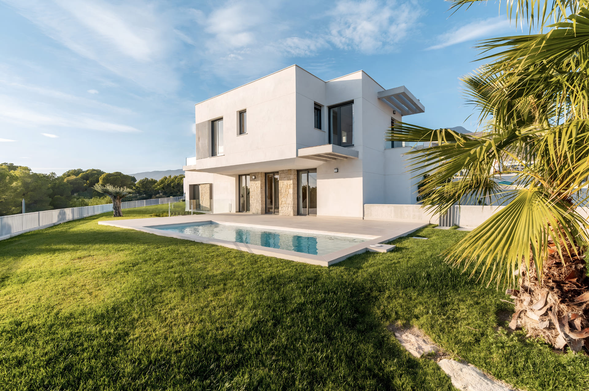 Kitchen in villa for sale in Finestrat