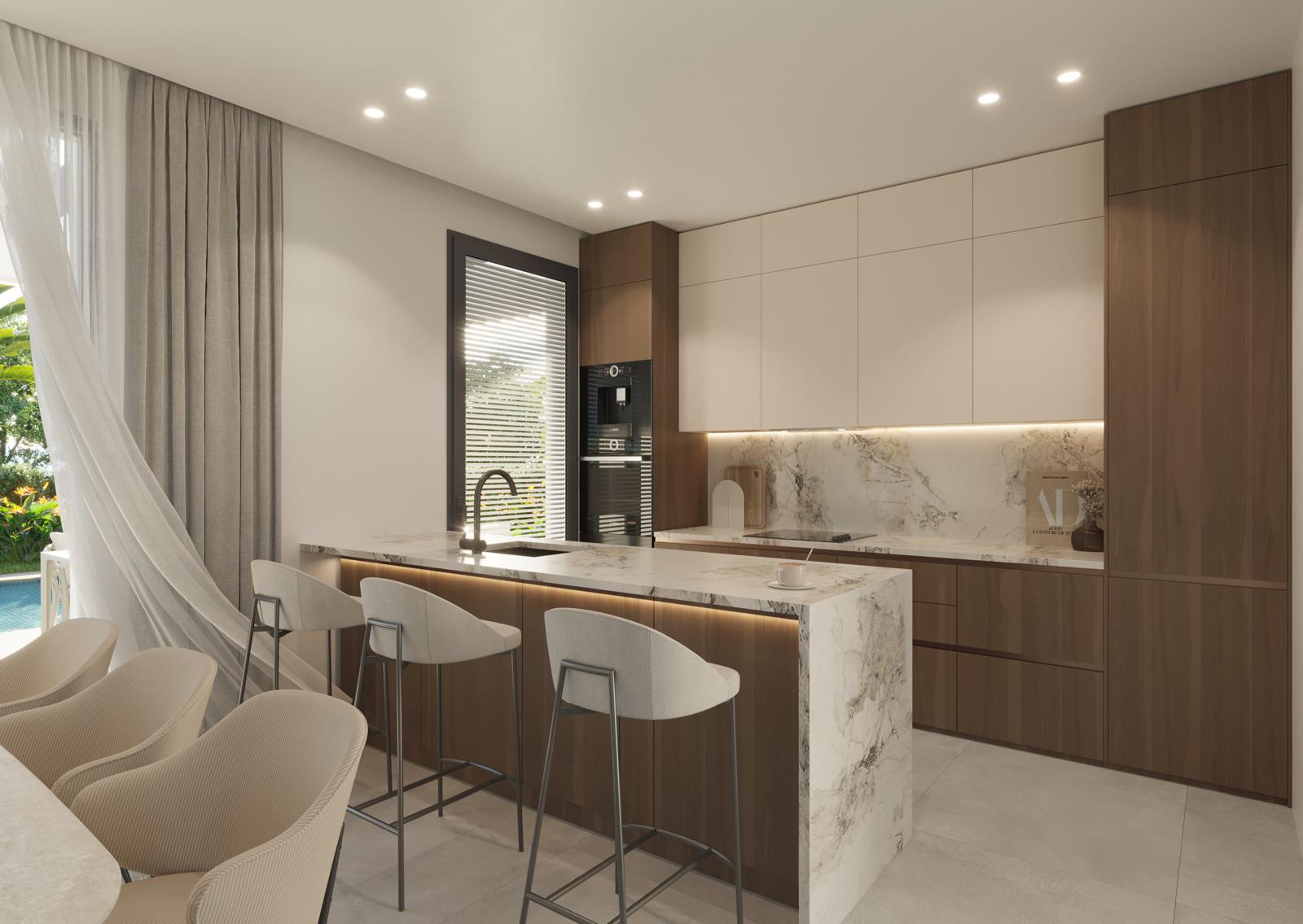 Terrace in villa for sale in Finestrat