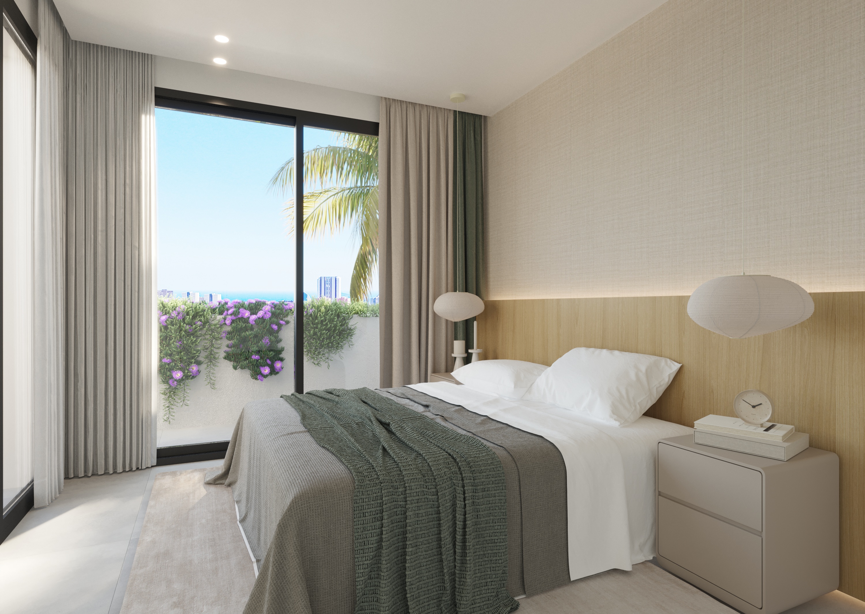 Bedroom in villa for sale in Finestrat