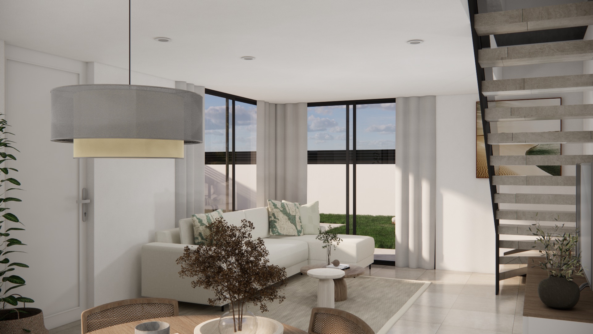 Exterior view in terraced for sale in Orihuela Costa