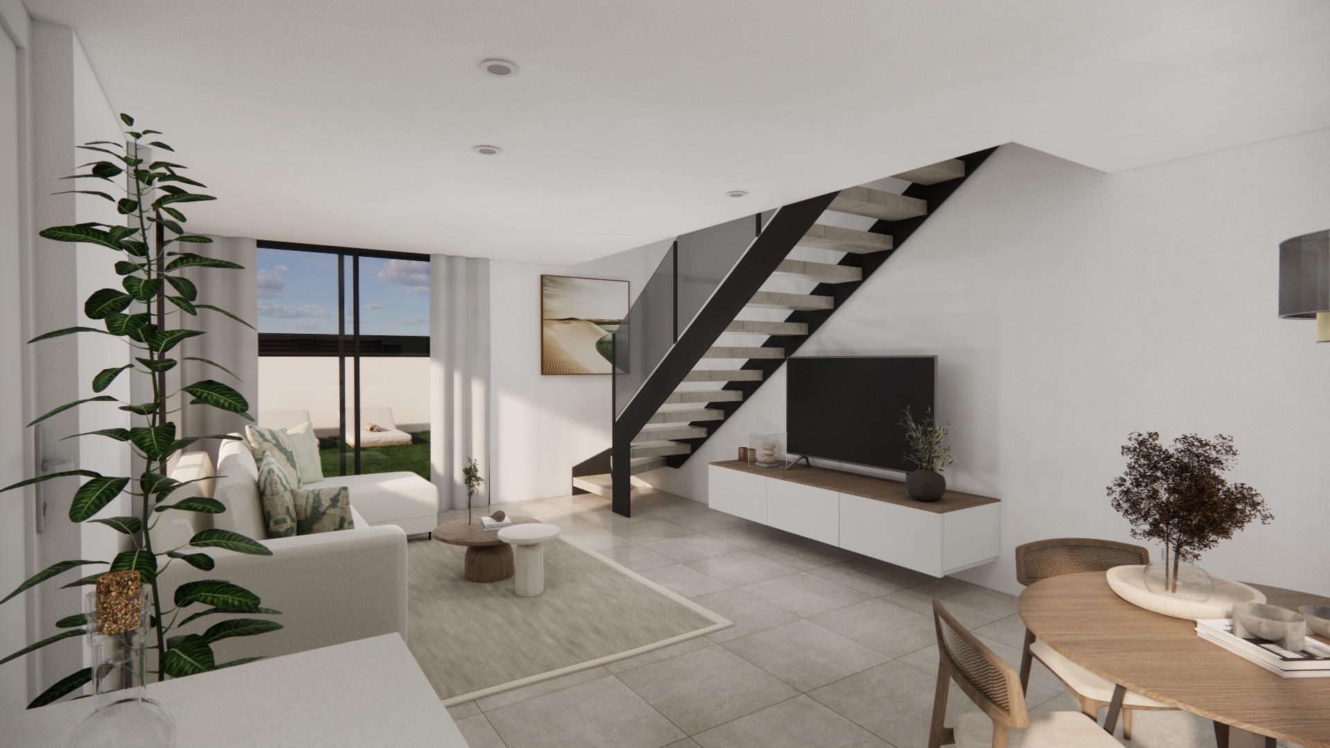 Living room in terraced for sale in Orihuela Costa