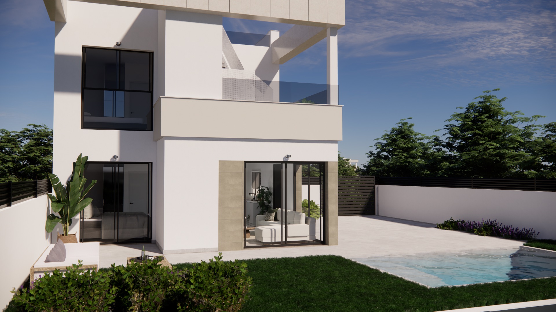 Living room in terraced for sale in Orihuela Costa