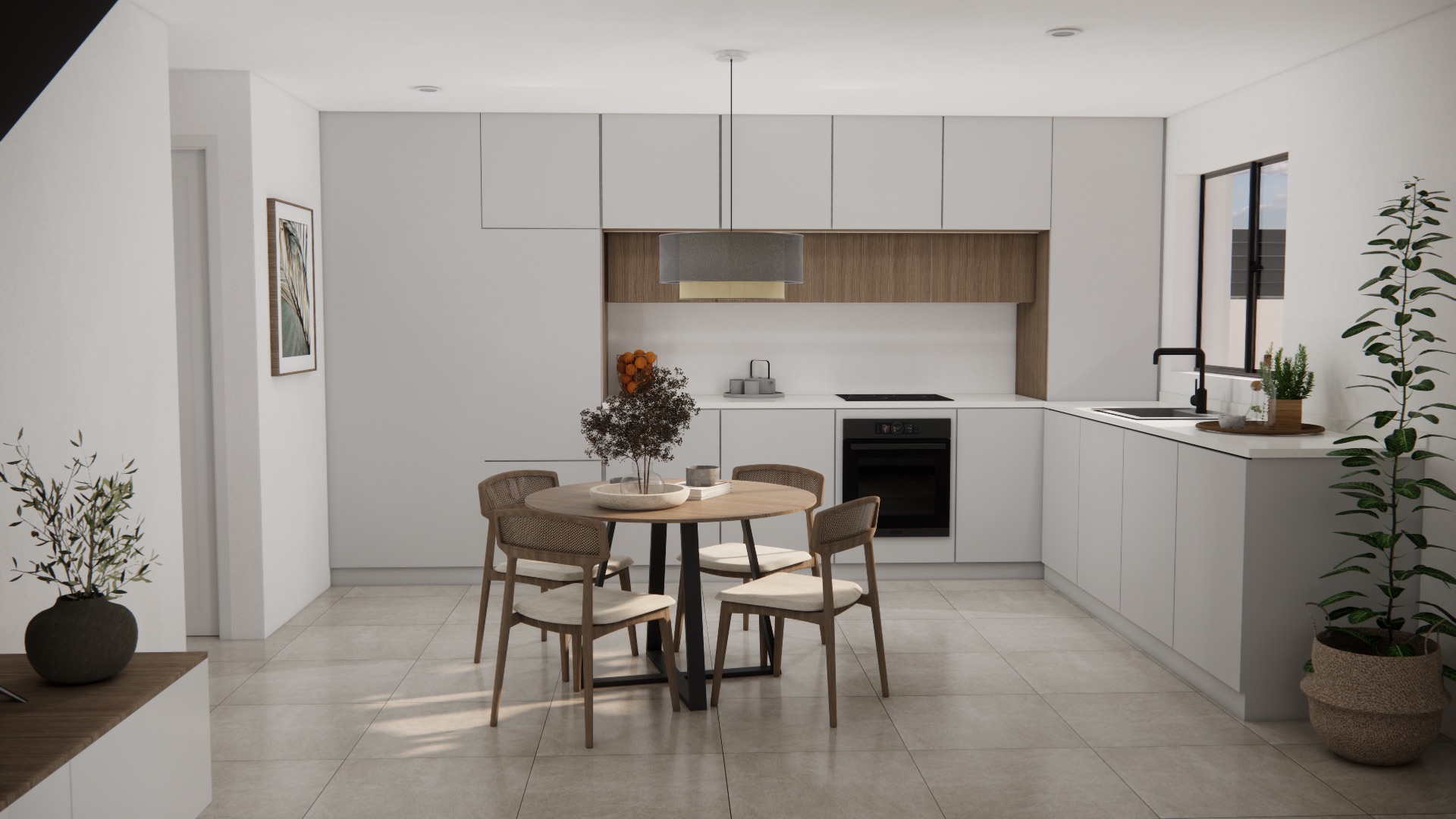 Dining area in terraced for sale in Orihuela Costa
