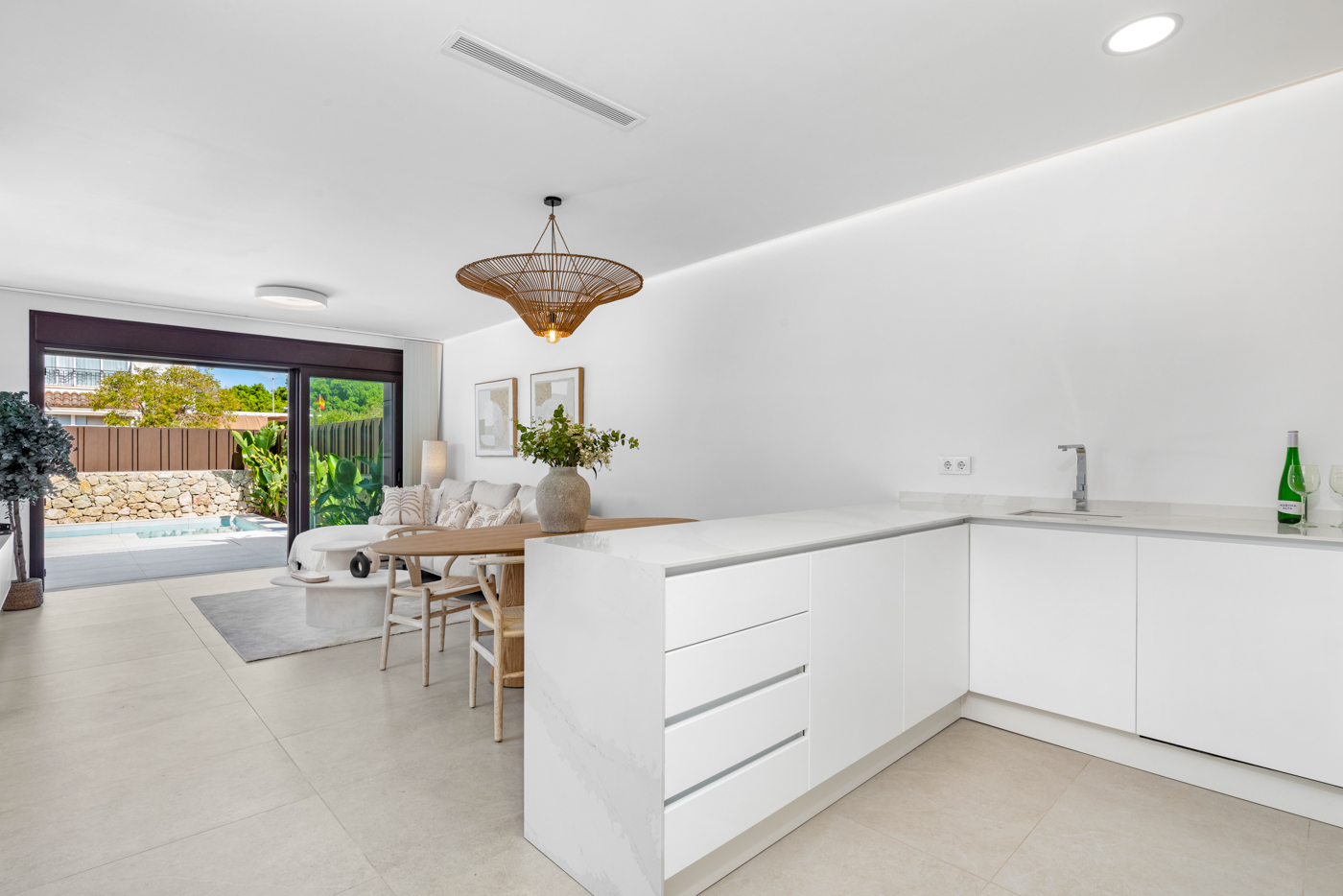 Living room in villa for sale in Pilar de la Horadada