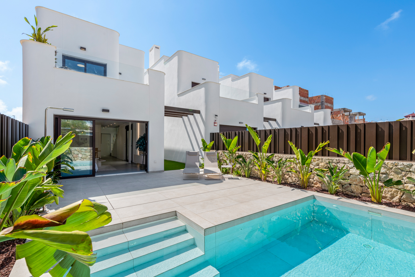 Master bedroom in villa for sale in Pilar de la Horadada