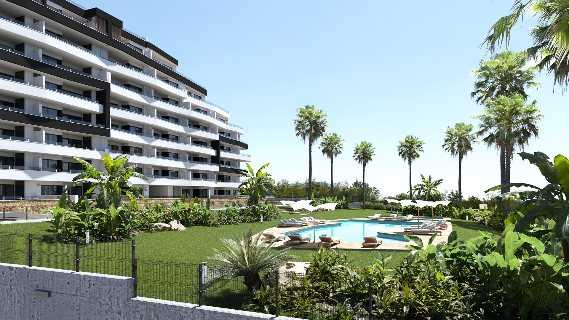 Pool area in ground_floor for sale in San Miguel de Salinas
