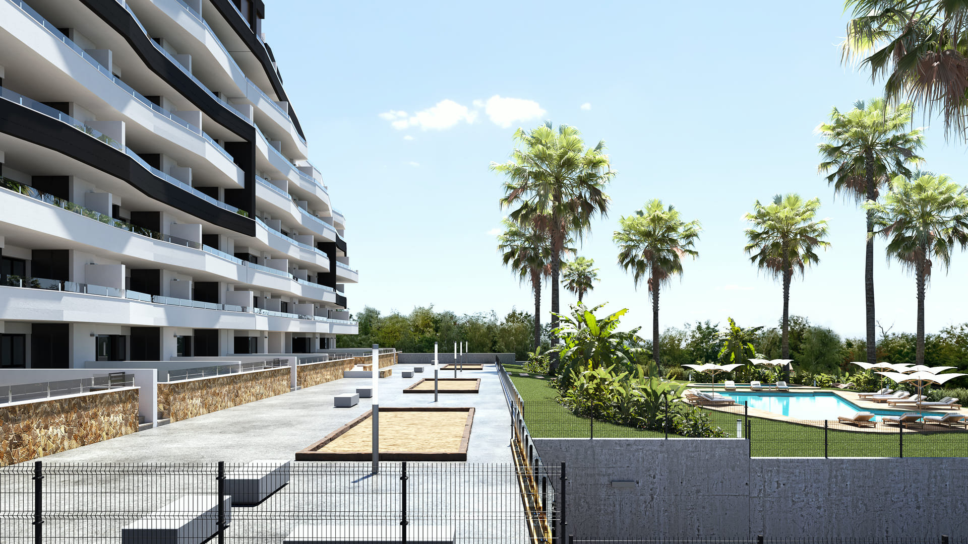 Kitchen in apartment for sale in San Miguel de Salinas