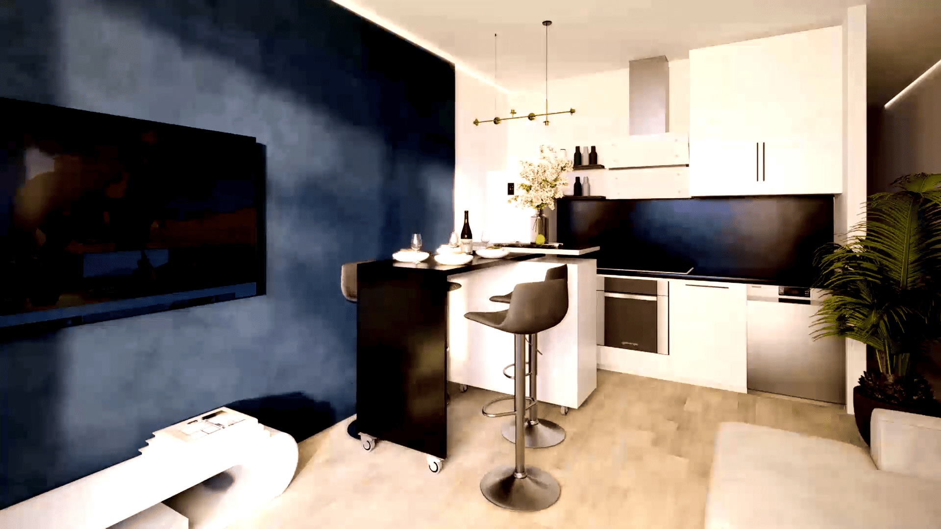 Pool area in apartment for sale in Torrevieja