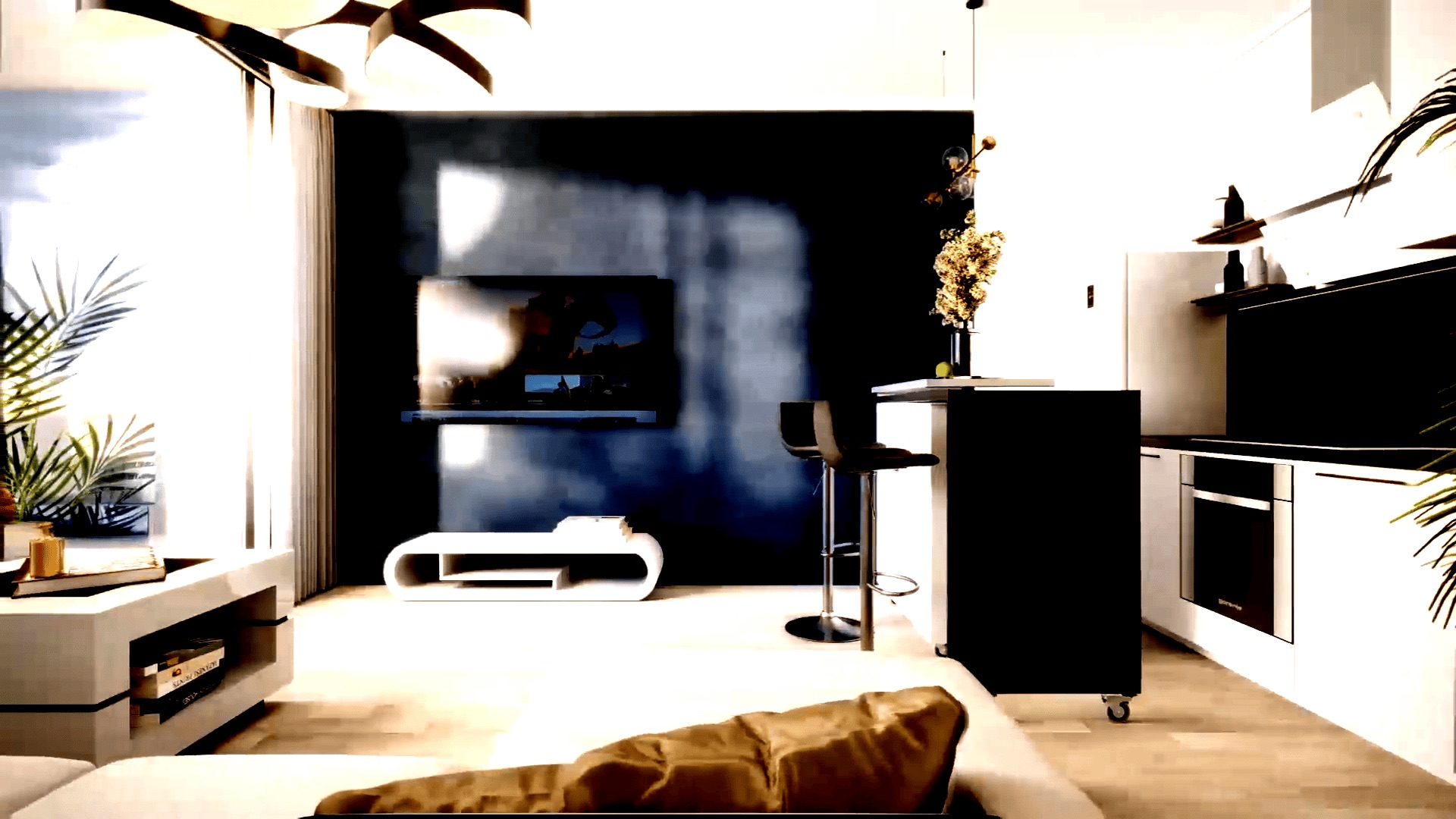 Pool area in apartment for sale in Torrevieja