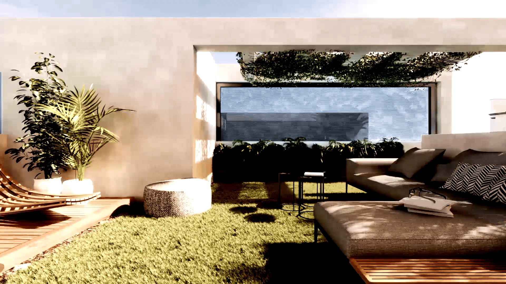 Terrace in penthouse for sale in Torrevieja