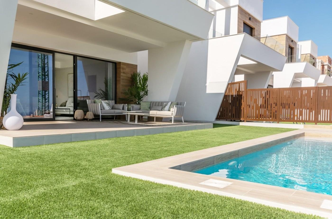 Terrace in villa for sale in Finestrat