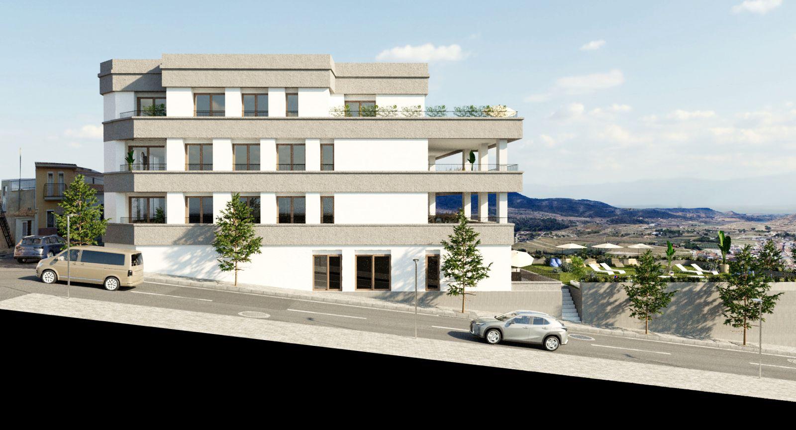 Exterior view in apartment for sale in Hondón de las Nieves