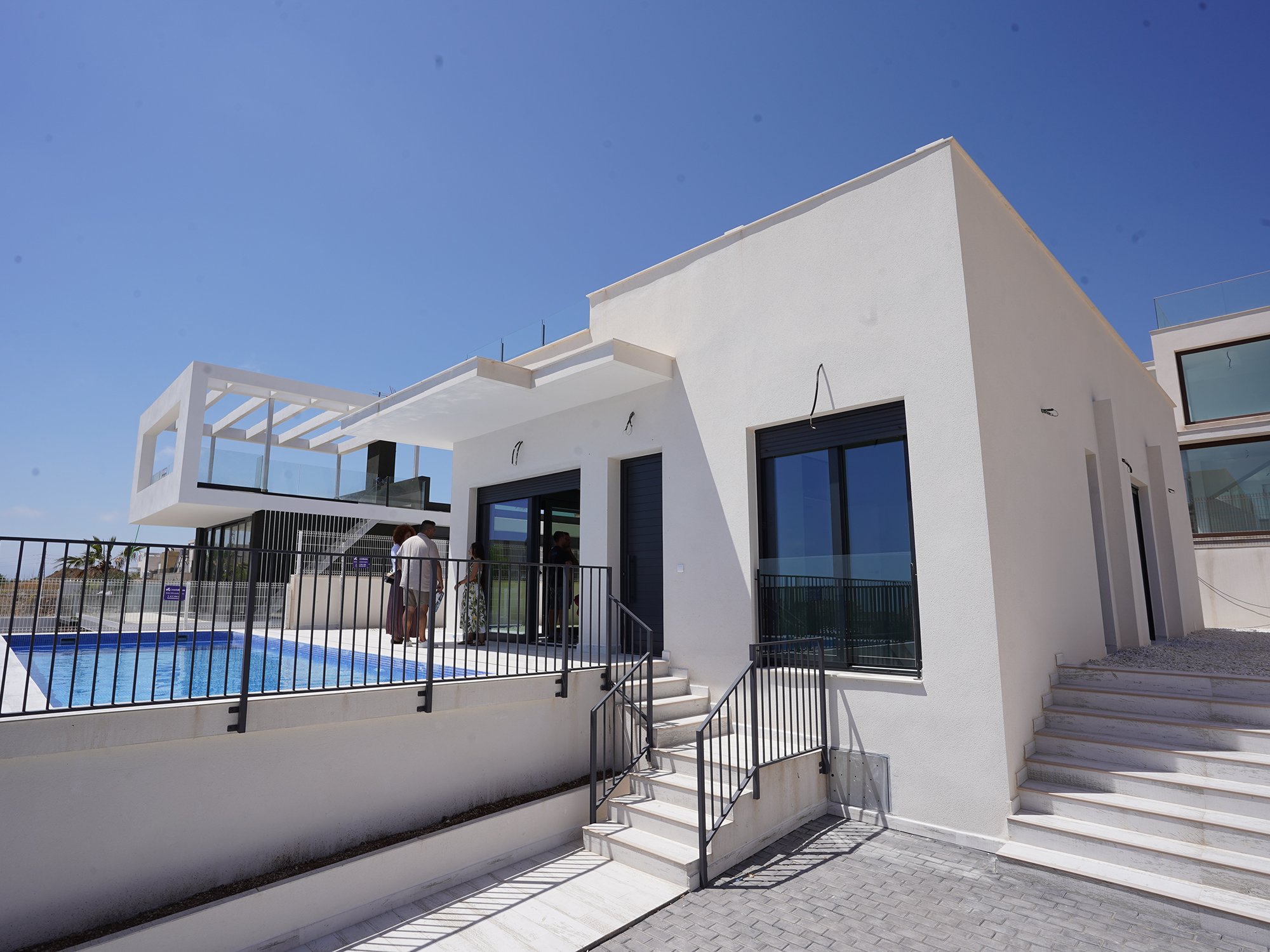 Bathroom in villa for sale in Polop