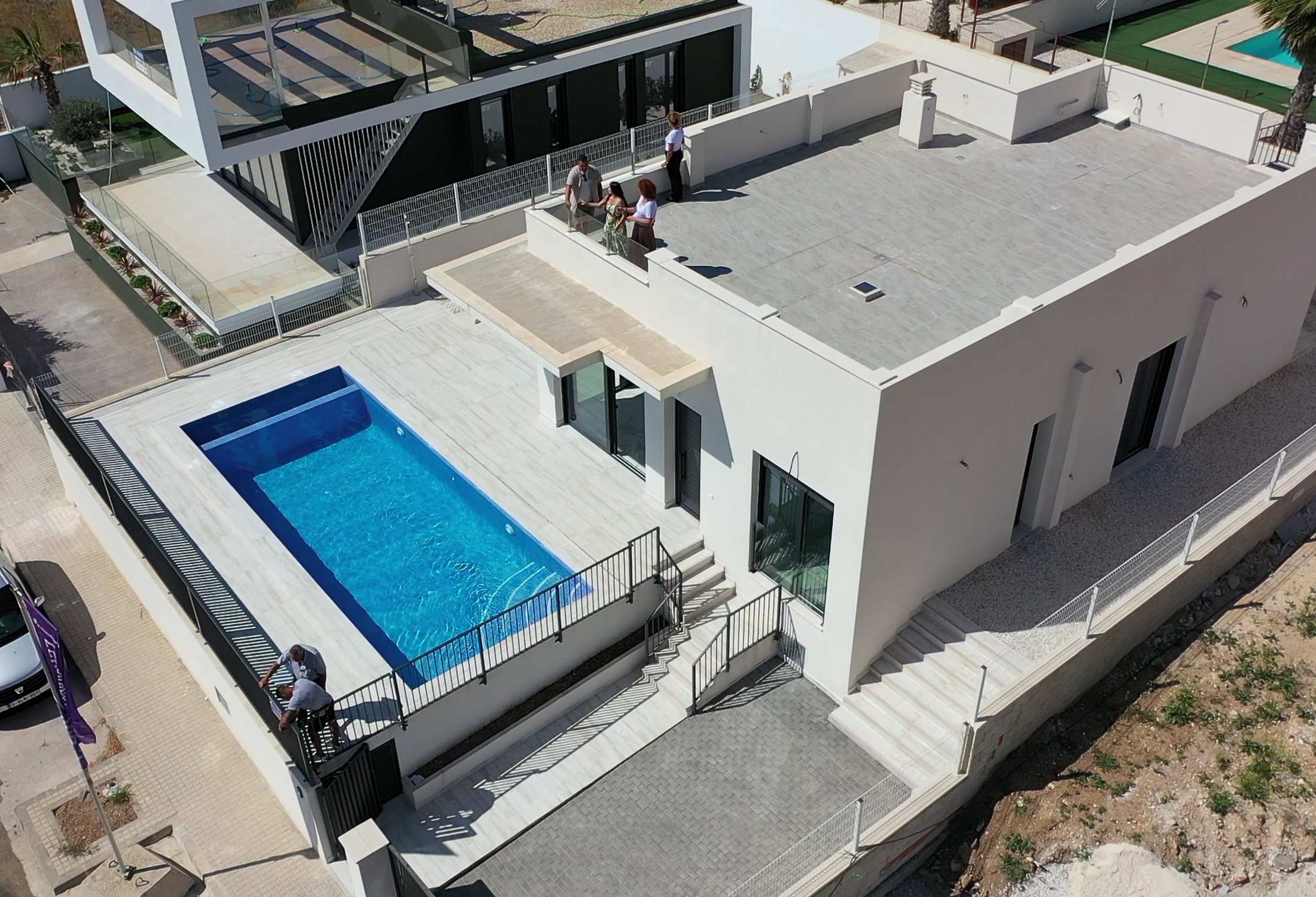 Terrace in villa for sale in Polop