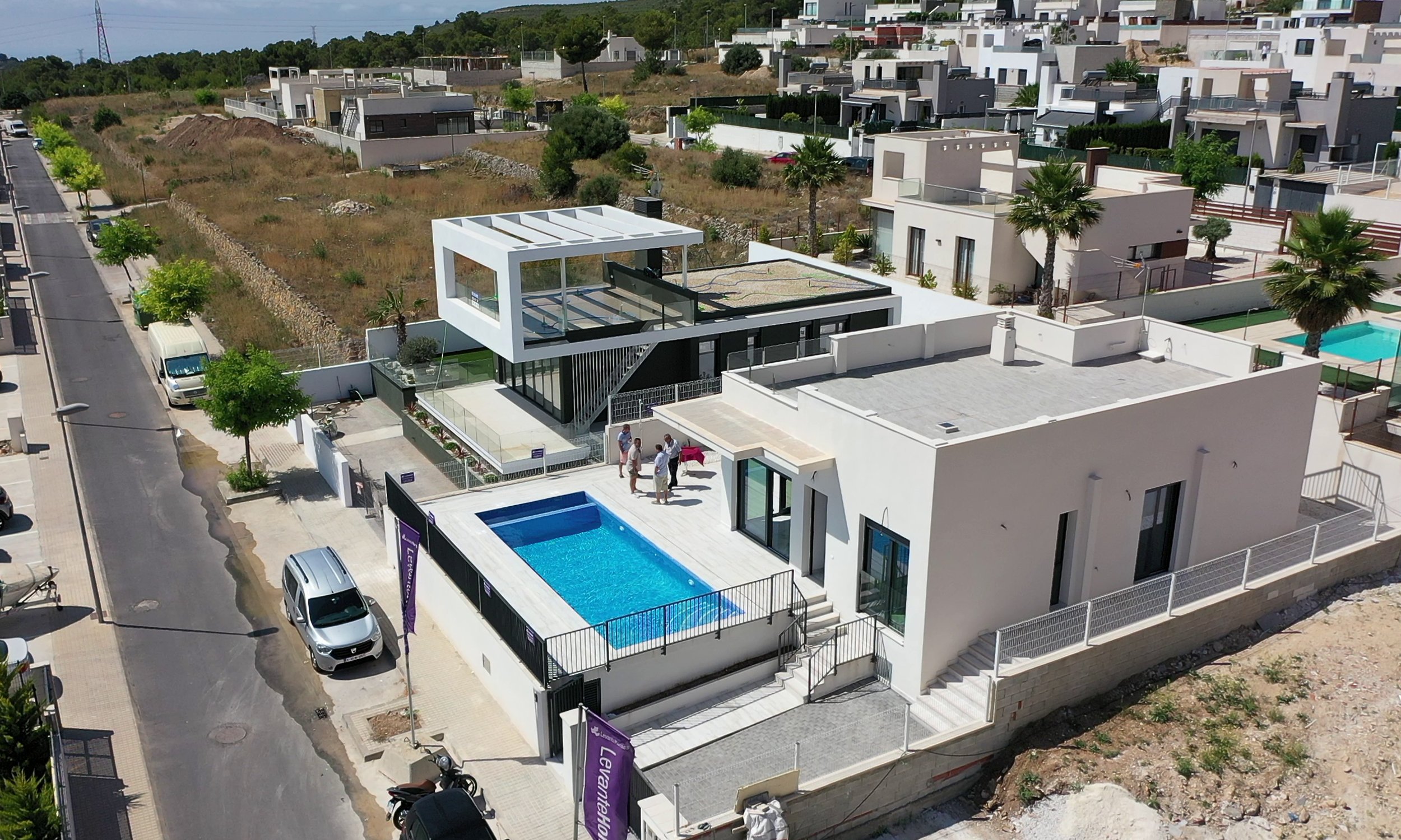 Bedroom in villa for sale in Polop