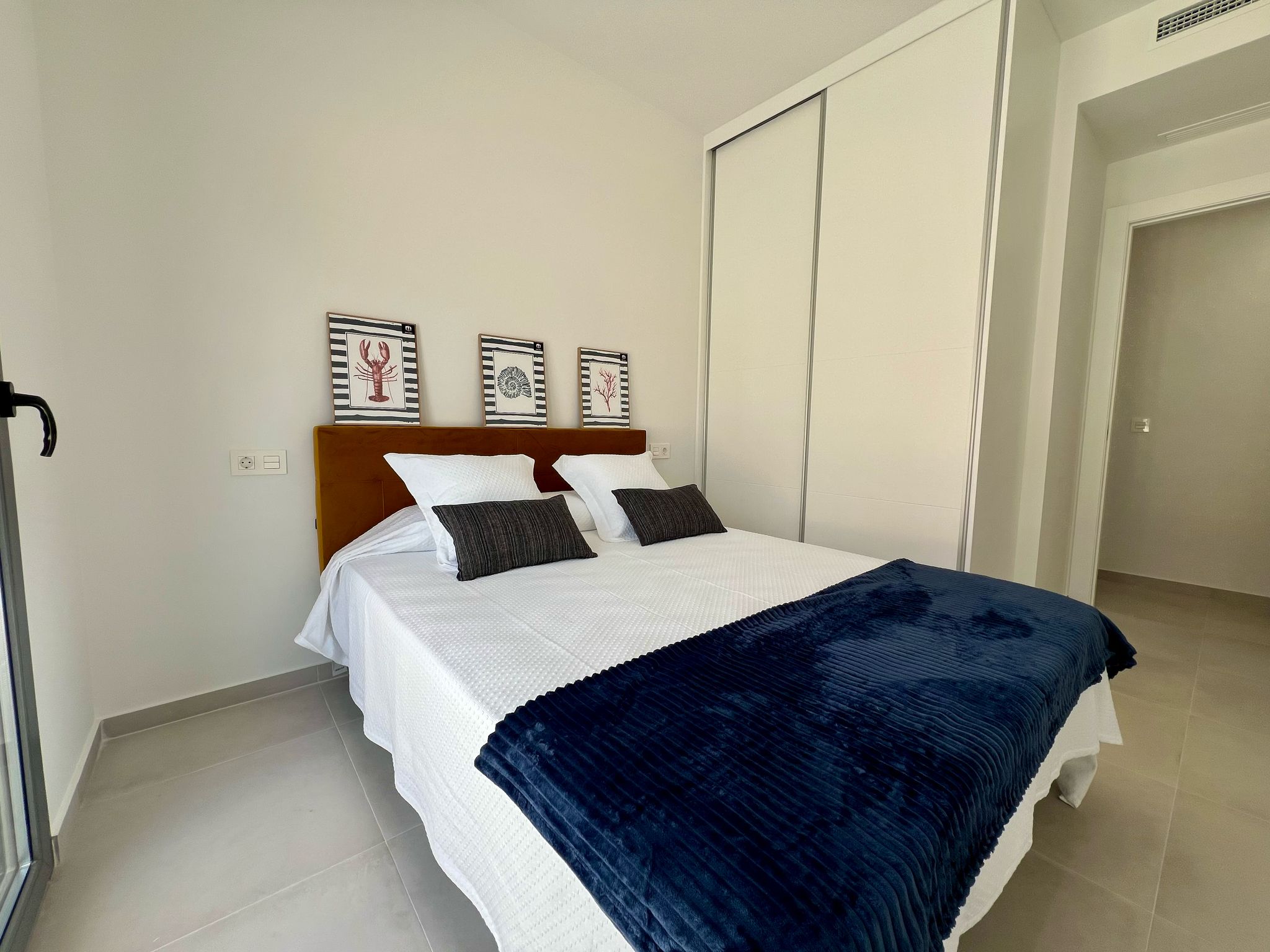 Master bedroom in terraced for sale in Orihuela Costa