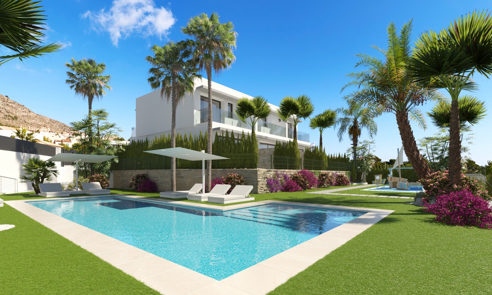 Garden in terraced for sale in Finestrat