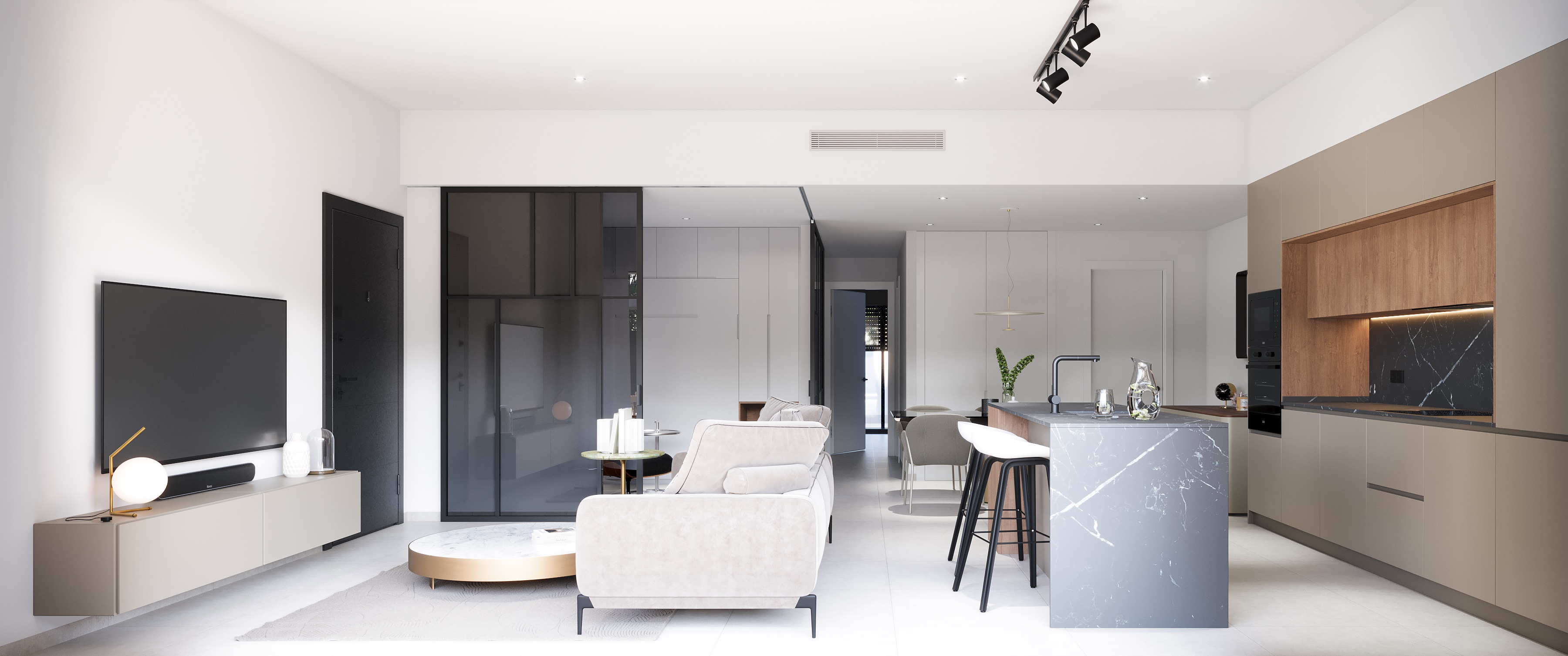 Kitchen in villa for sale in Pilar de la Horadada