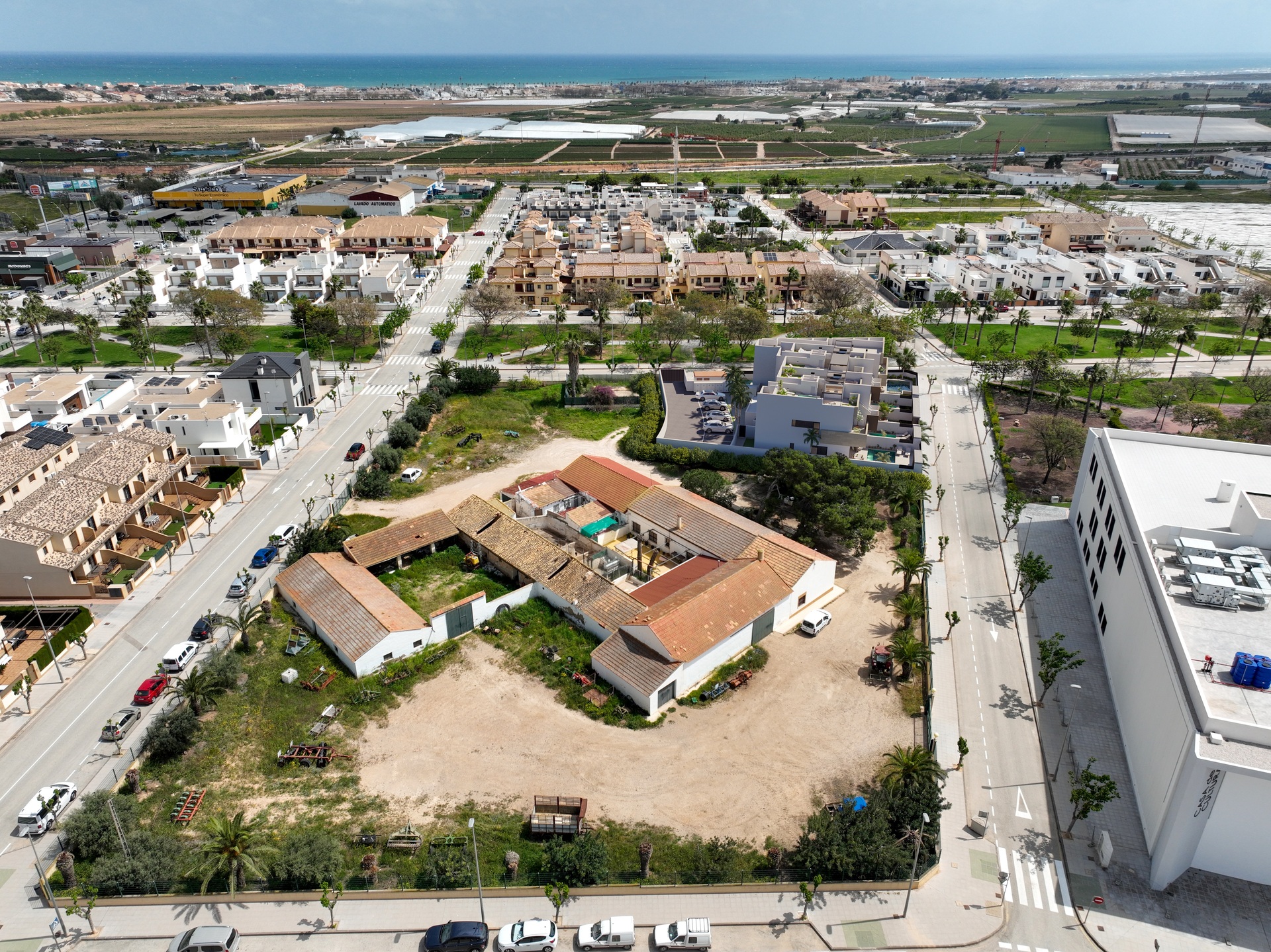 Master bedroom in villa for sale in Pilar de la Horadada