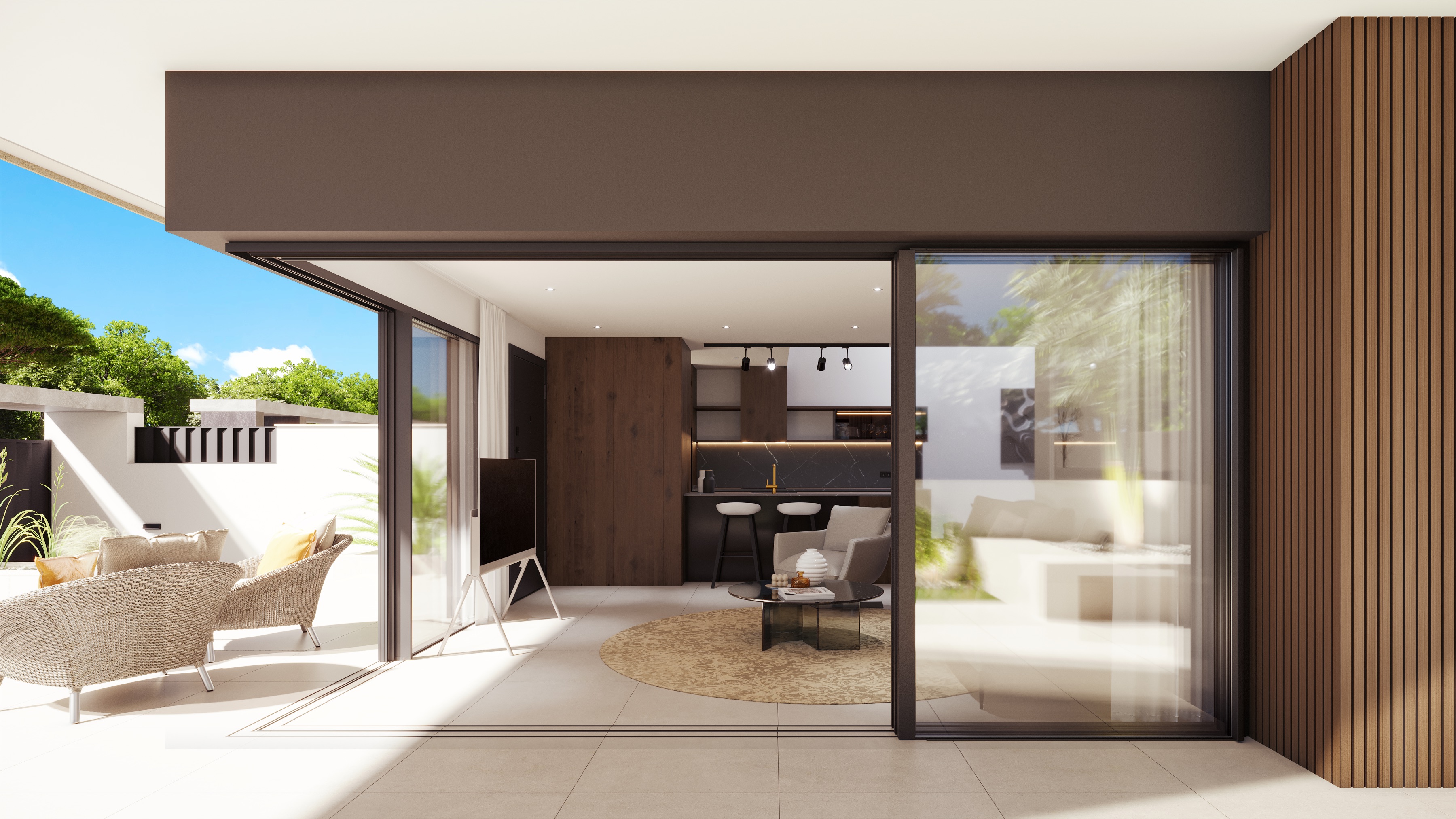Living room in villa for sale in Pilar de la Horadada