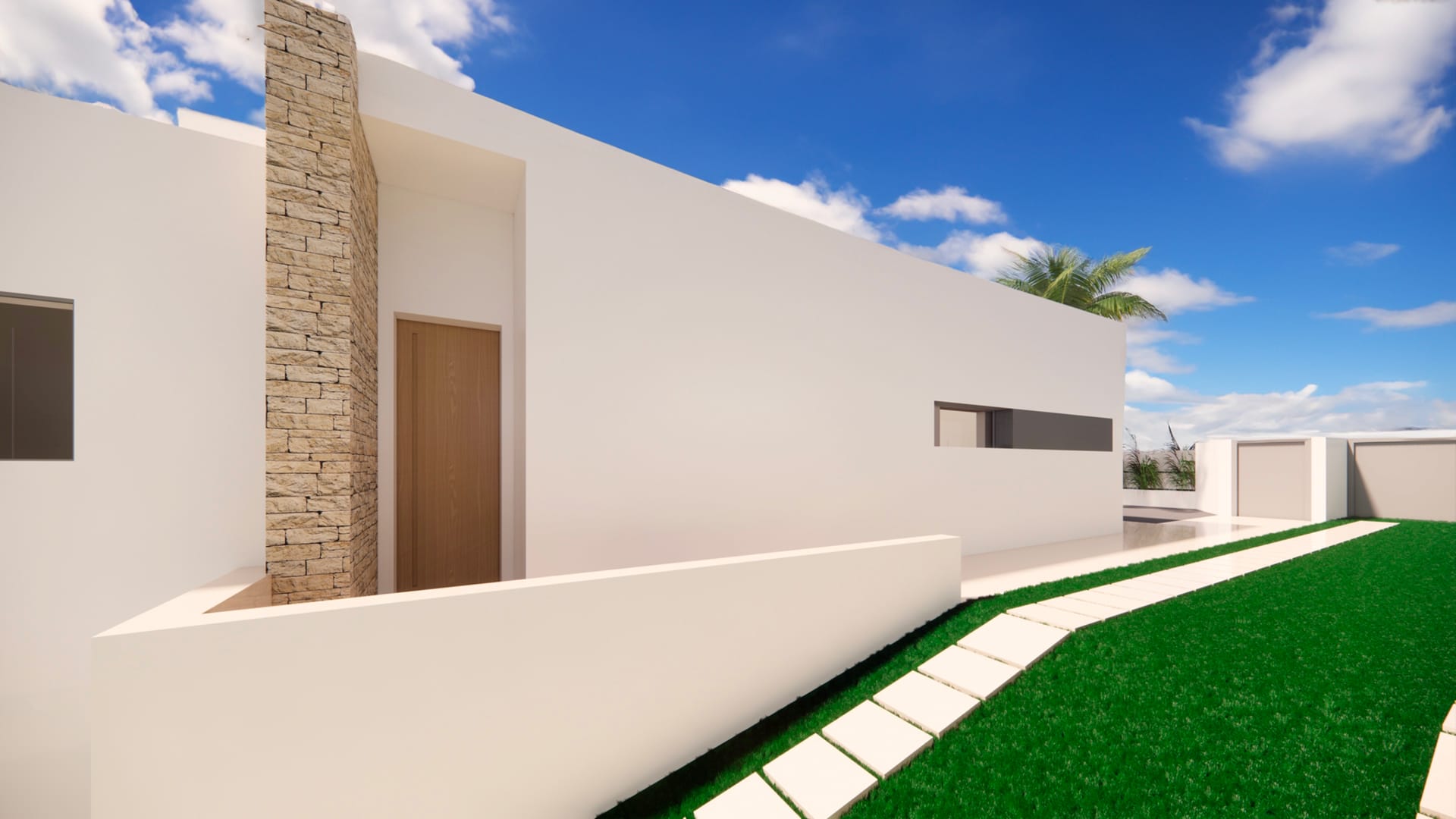 Terrace in villa for sale in Pinar de Campoverde