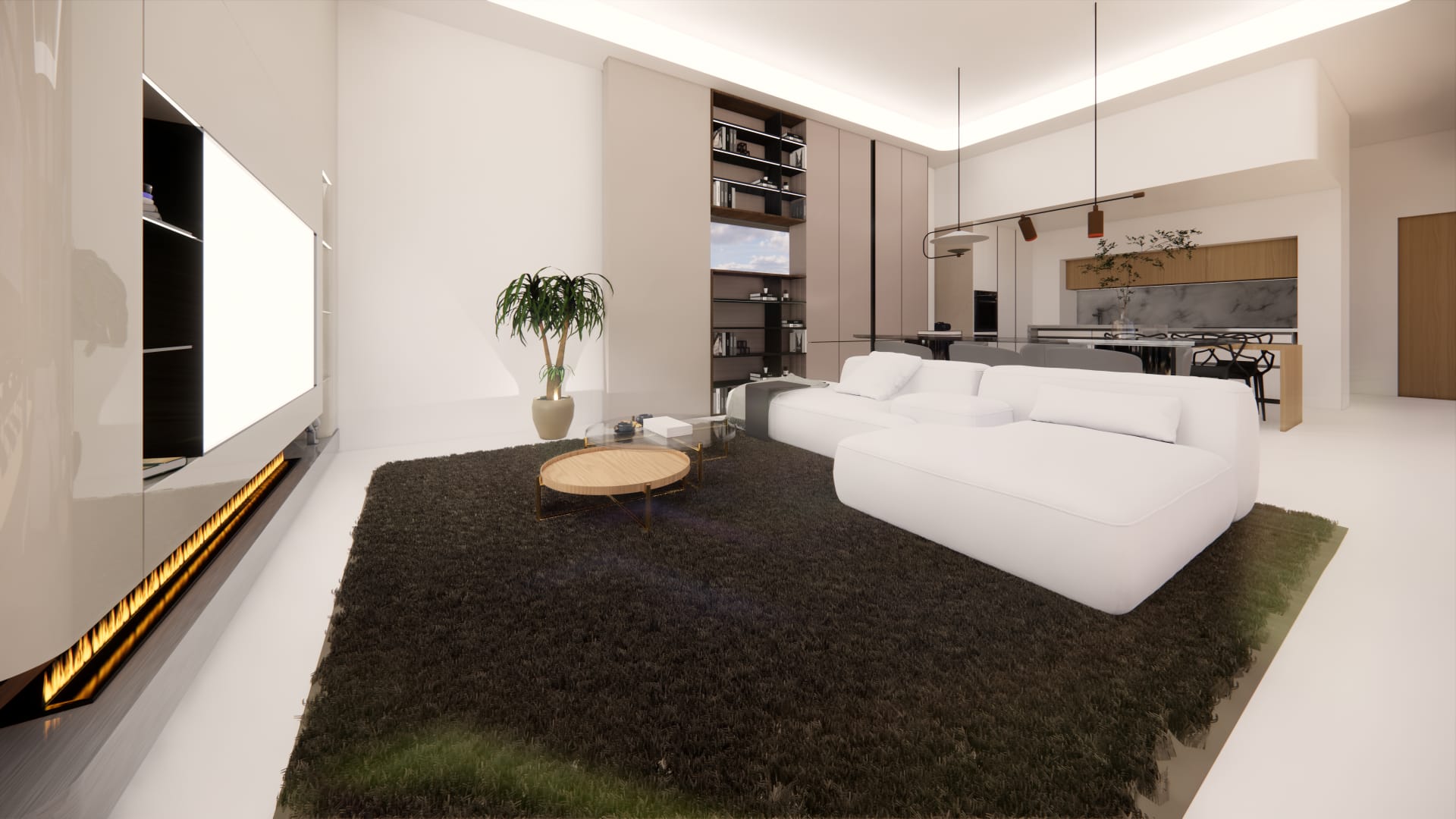 Dining area in villa for sale in Pinar de Campoverde
