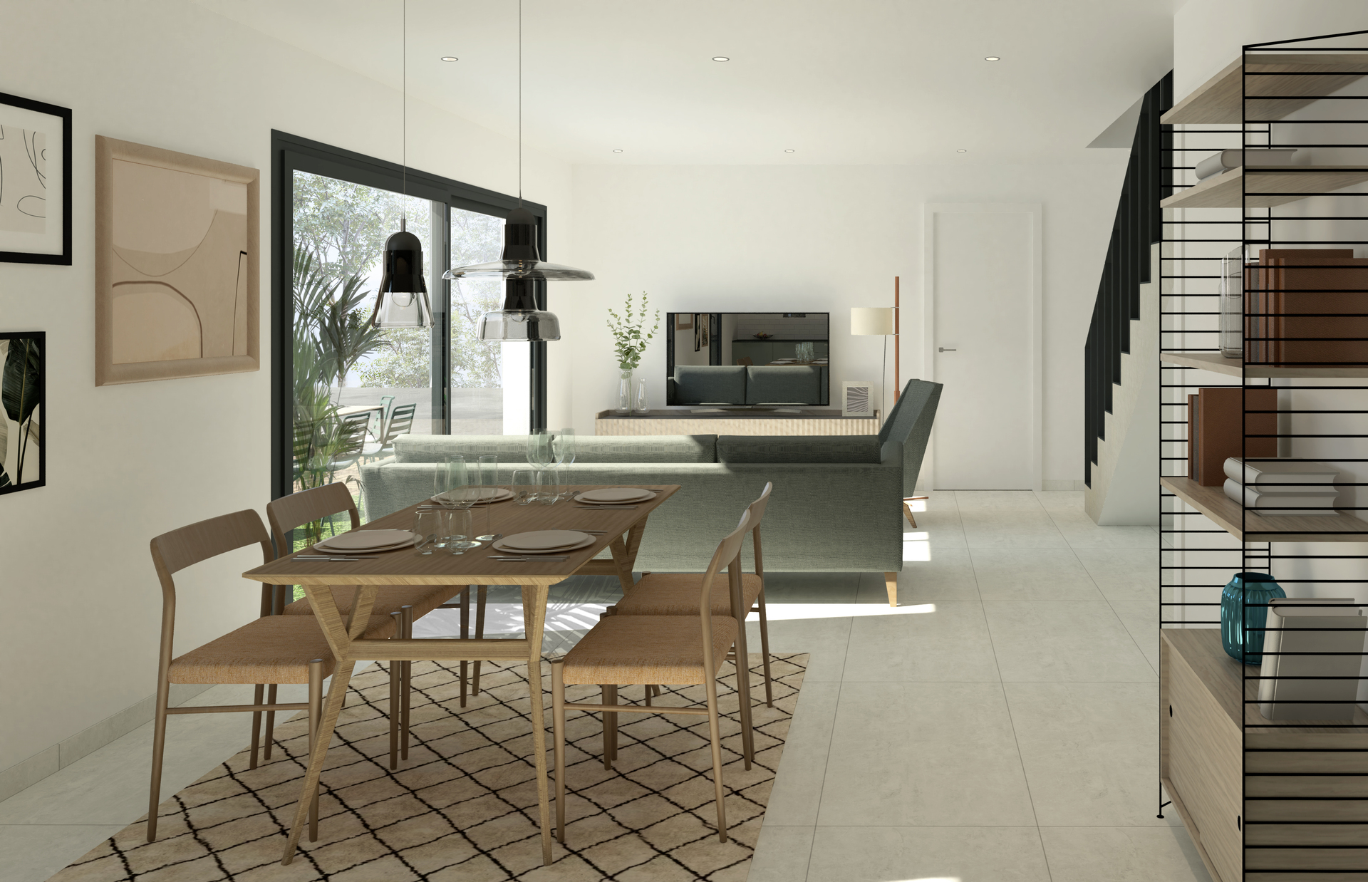 Living room in terraced for sale in Gran Alacant