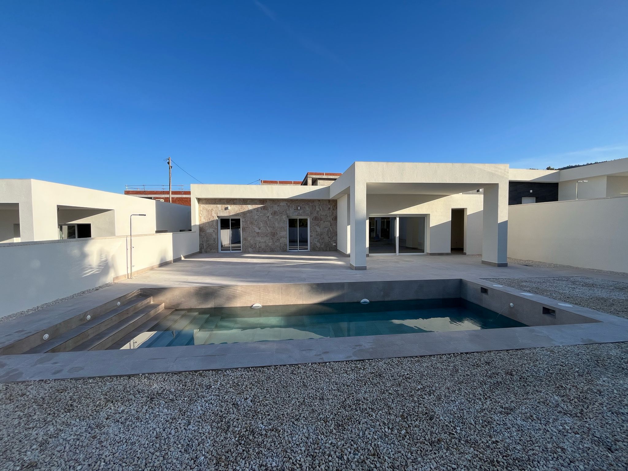 Exterior view in villa for sale in la Romana