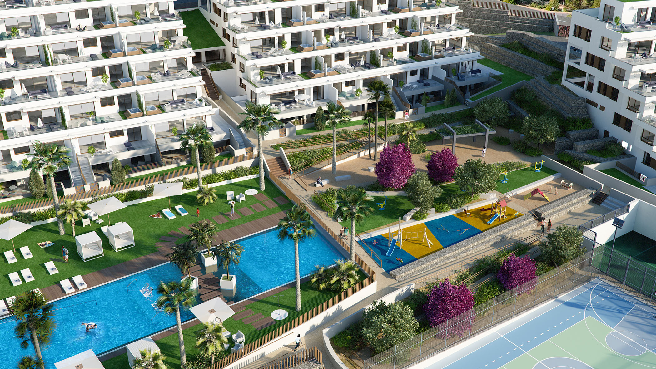 Located in the beautiful town of Finestrat, this detached villa offers a unique living experience wi