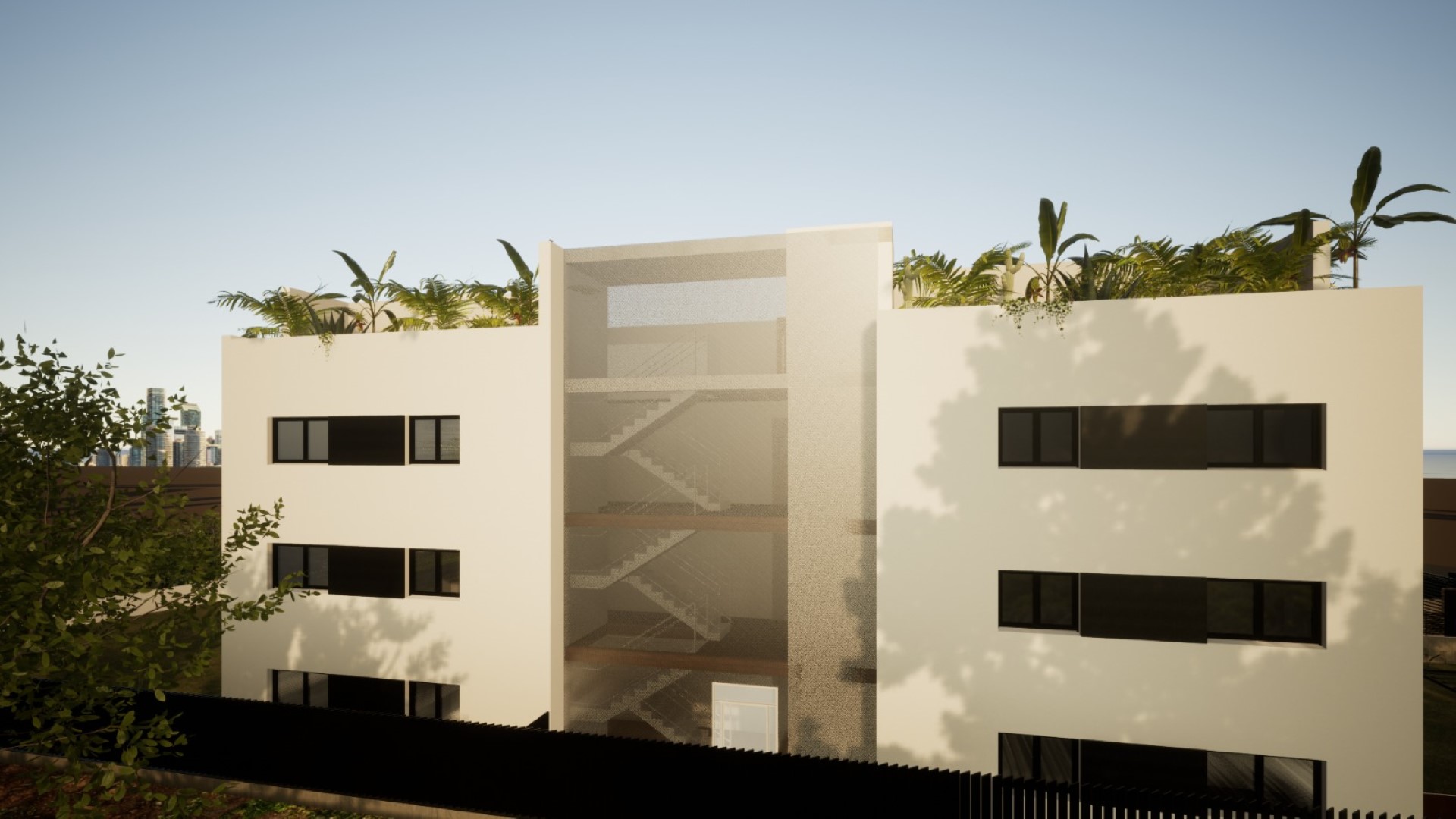 Garden in apartment for sale in Finestrat
