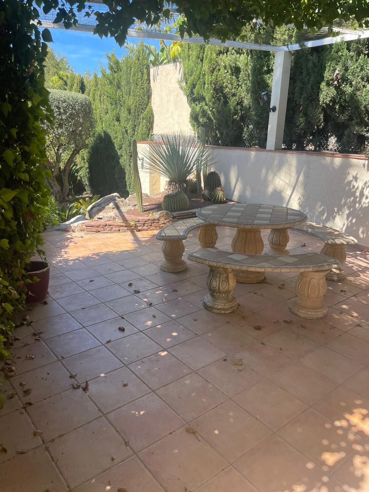 Dining area in villa for sale in Altea