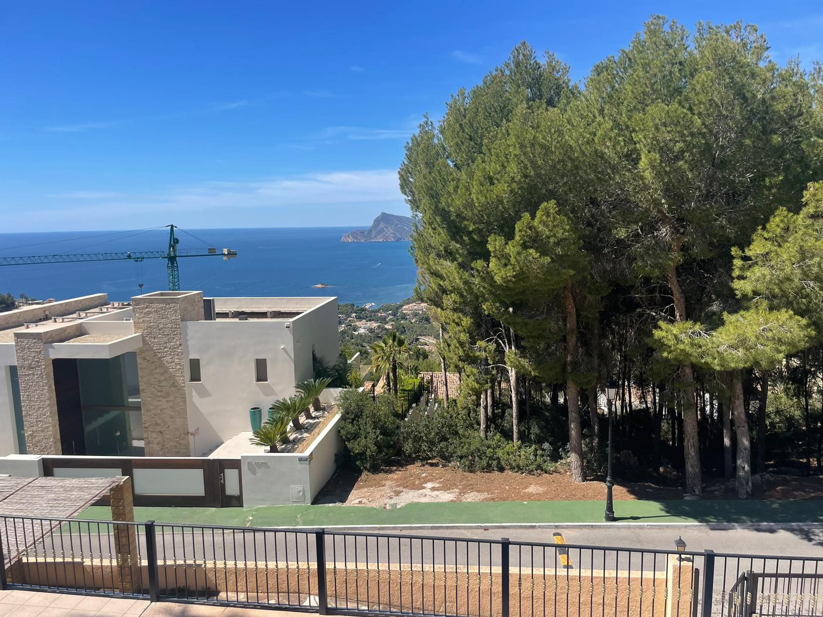 Terrace in villa for sale in Altea