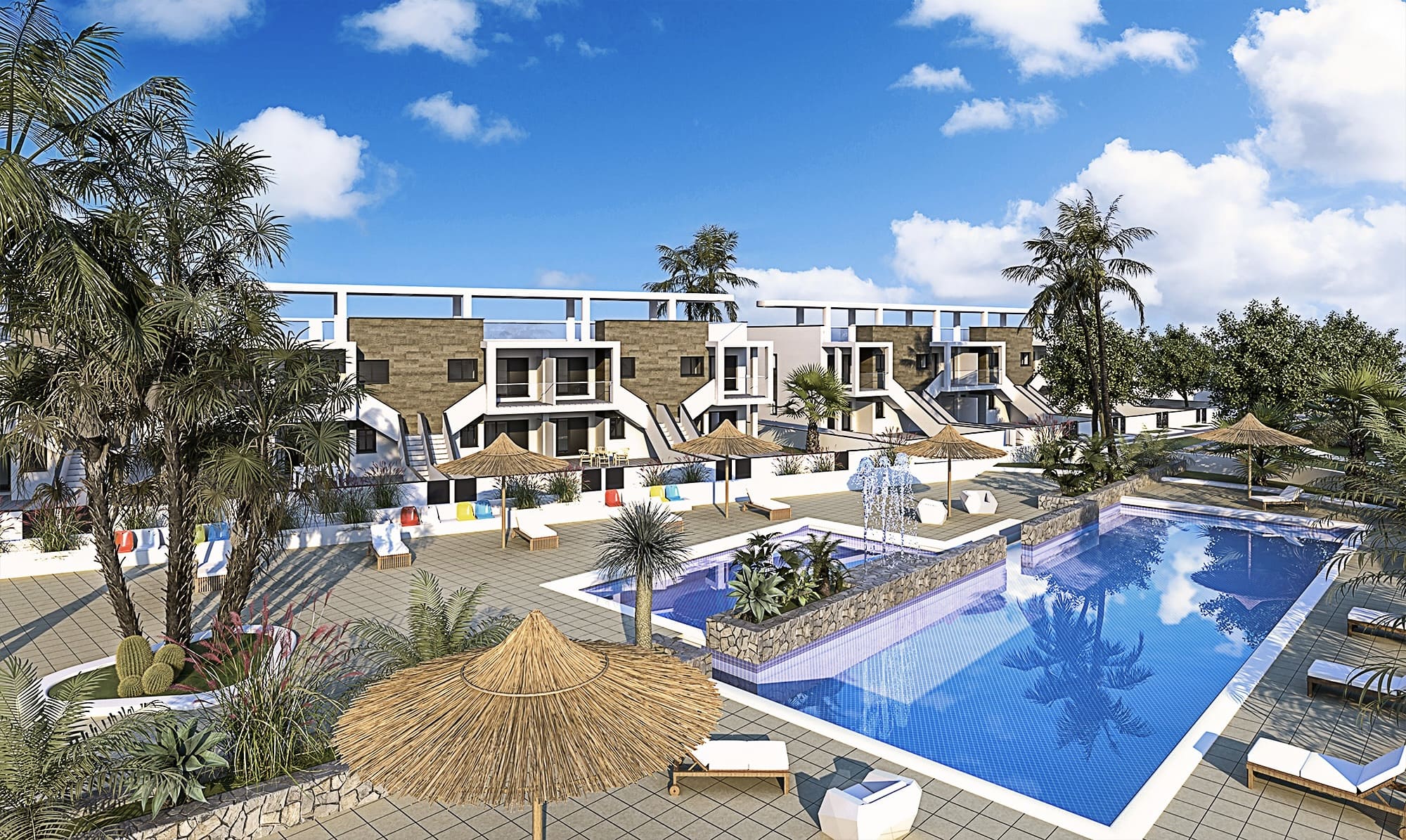 Located in the charming town of Pilar de la Horadada, this residential complex offers a variety of h