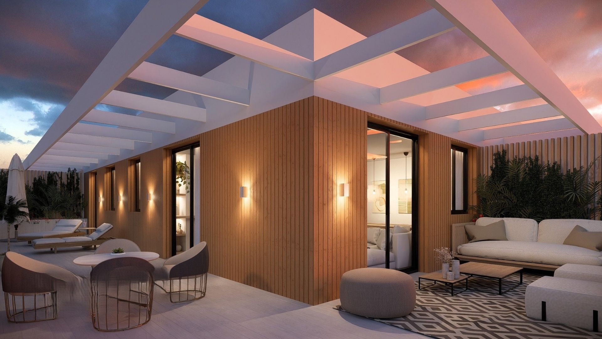 Exterior view in penthouse for sale in Jávea