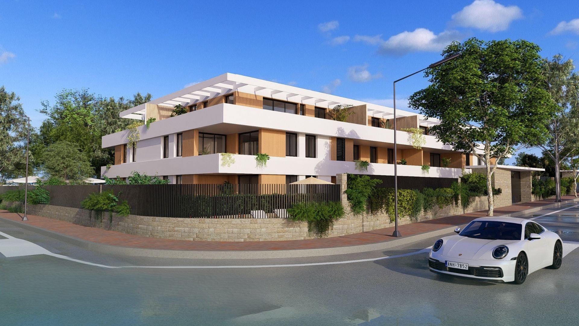 Dining area in penthouse for sale in Jávea