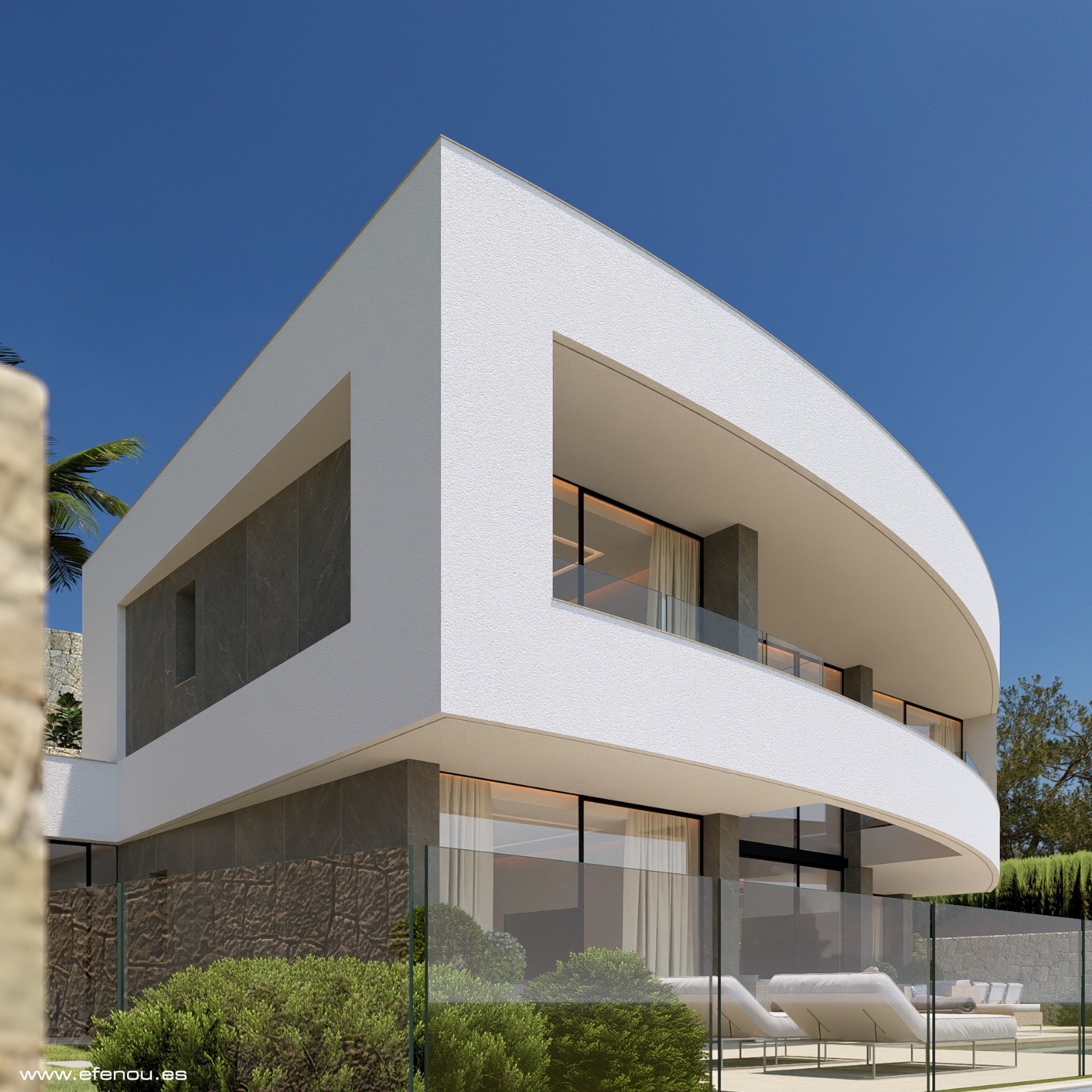 Bedroom in villa for sale in Calpe