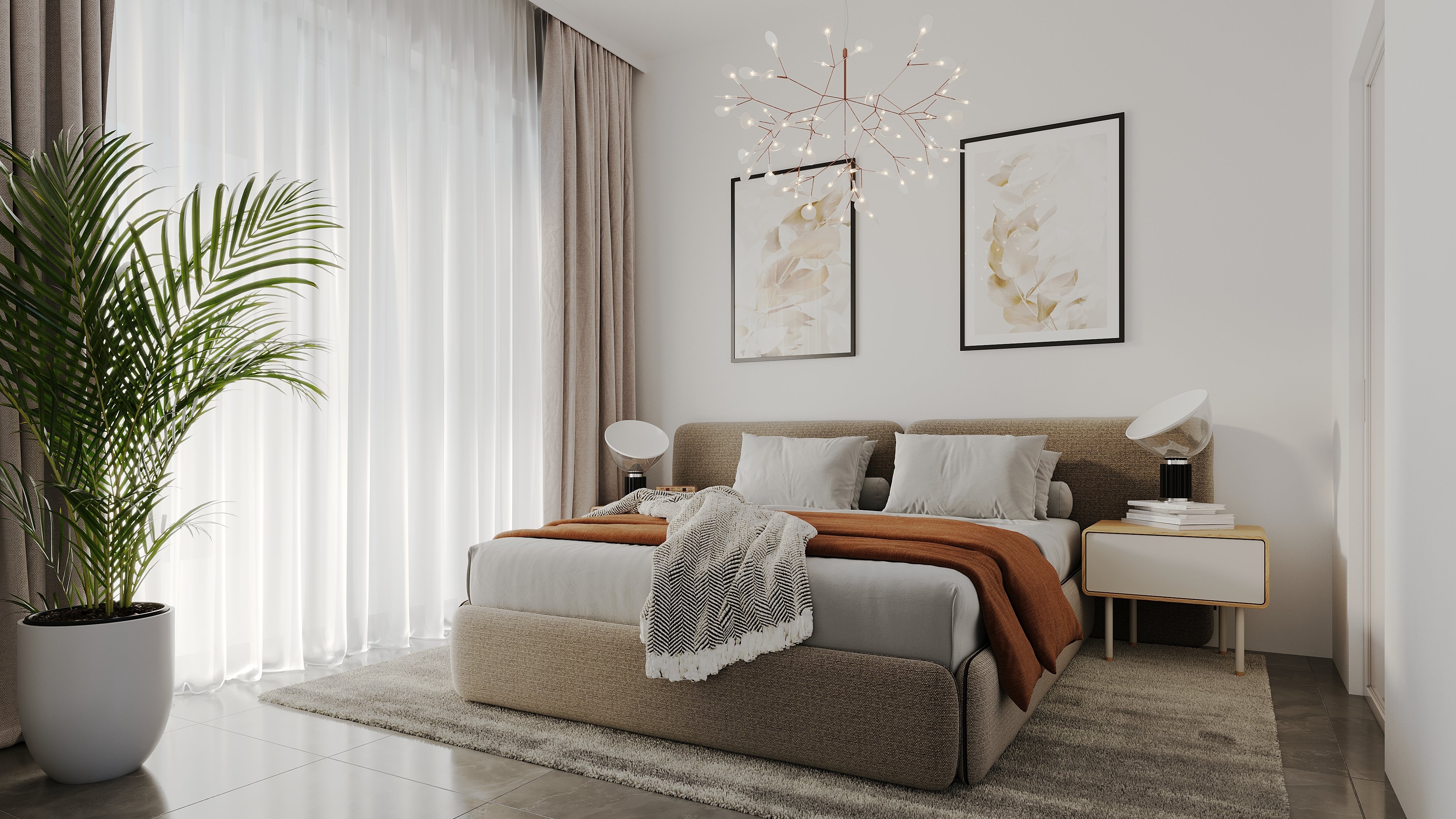 Bedroom in villa for sale in Calpe
