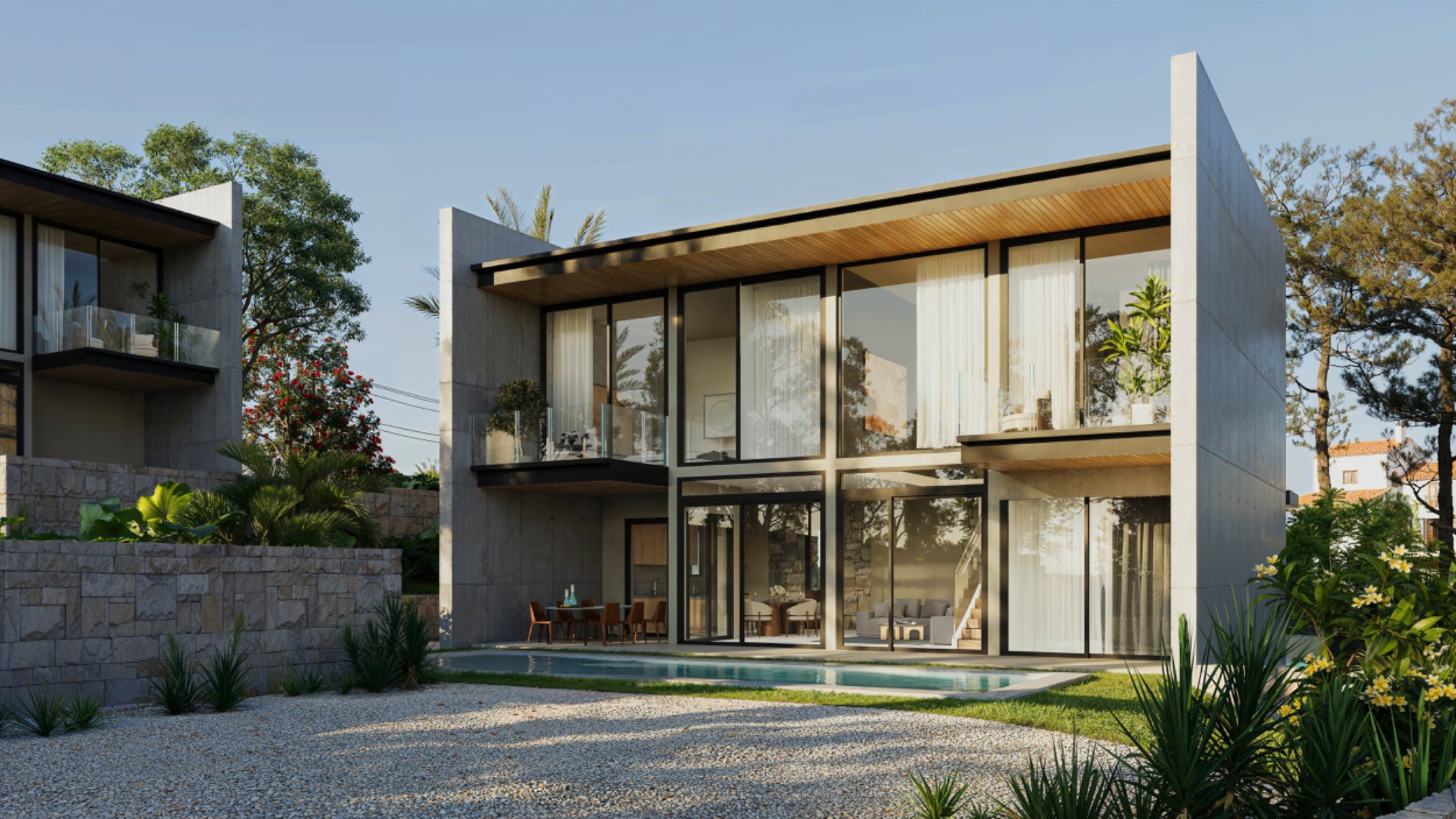 Exterior view in villa for sale in Calpe