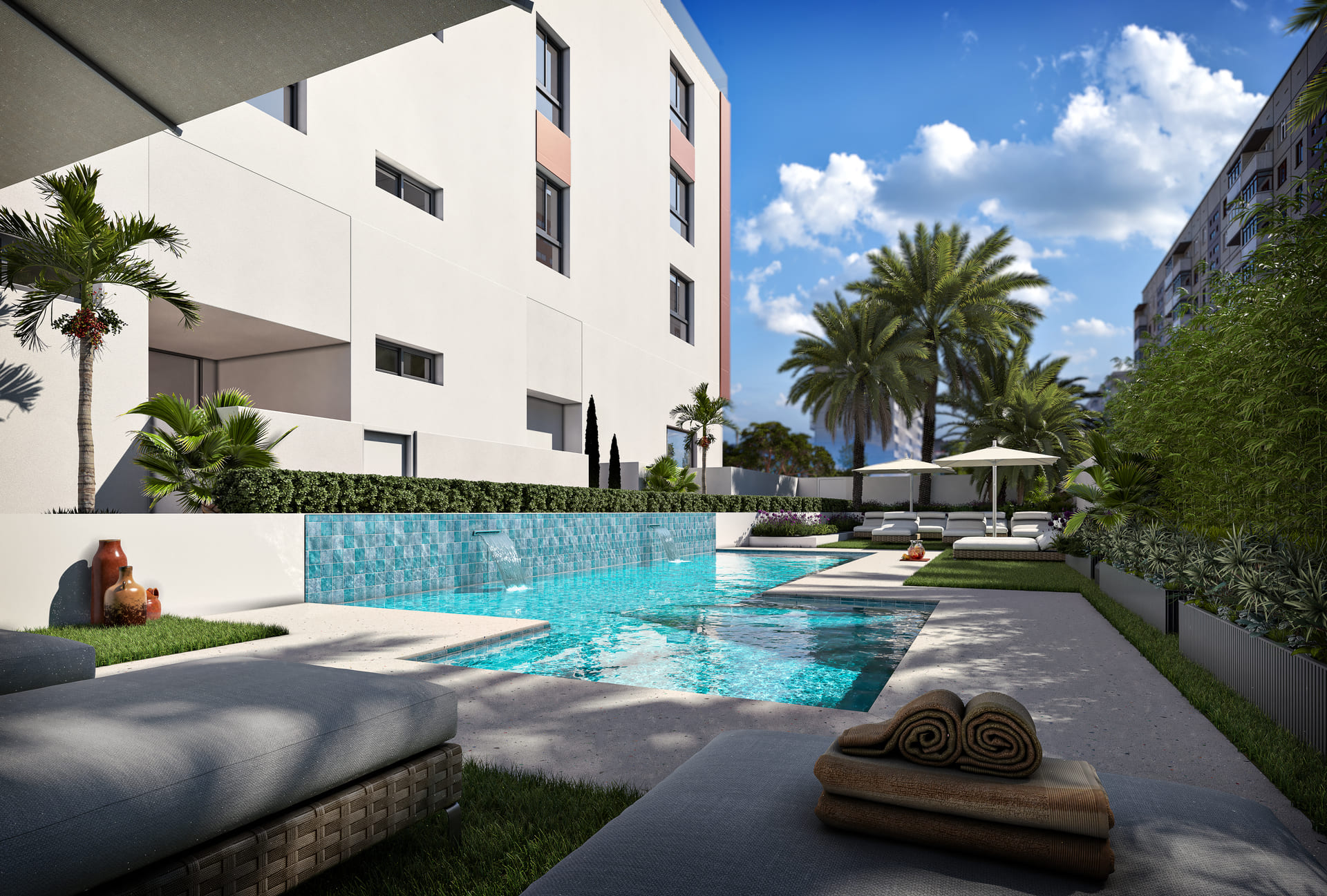 Bedroom in penthouse for sale in La Vila Joiosa