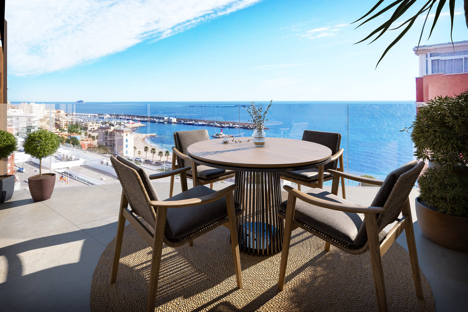 Kitchen in penthouse for sale in La Vila Joiosa