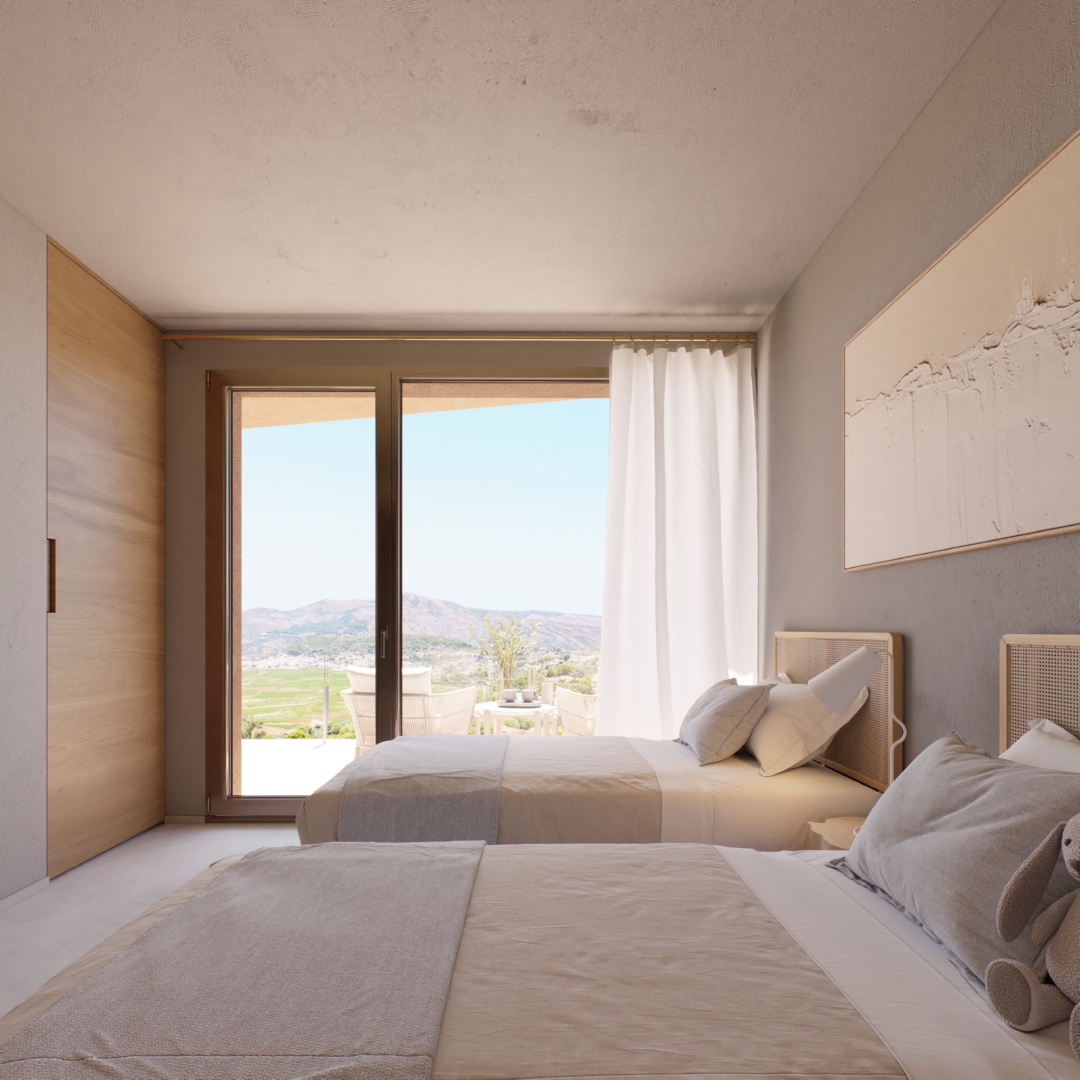Nybyggd lyxvilla Llíber 322 m² – pooltomt nära Calpe