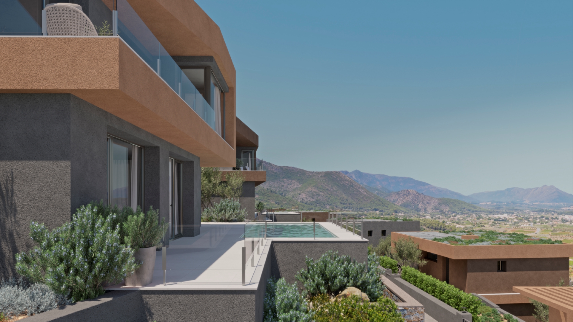 Nybyggd lyxvilla Llíber 322 m² – pooltomt nära Calpe
