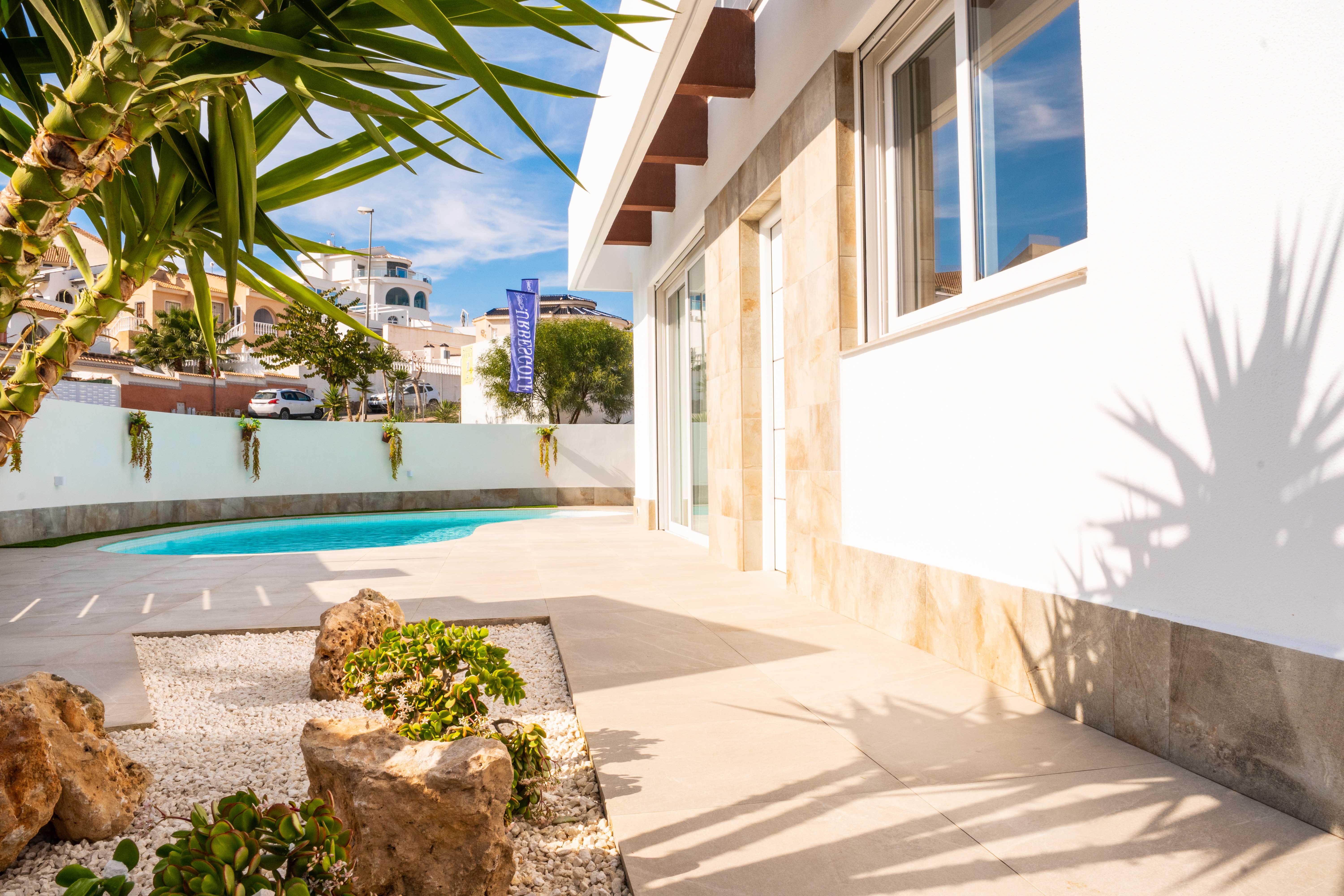Master bedroom in villa for sale in Ciudad Quesada