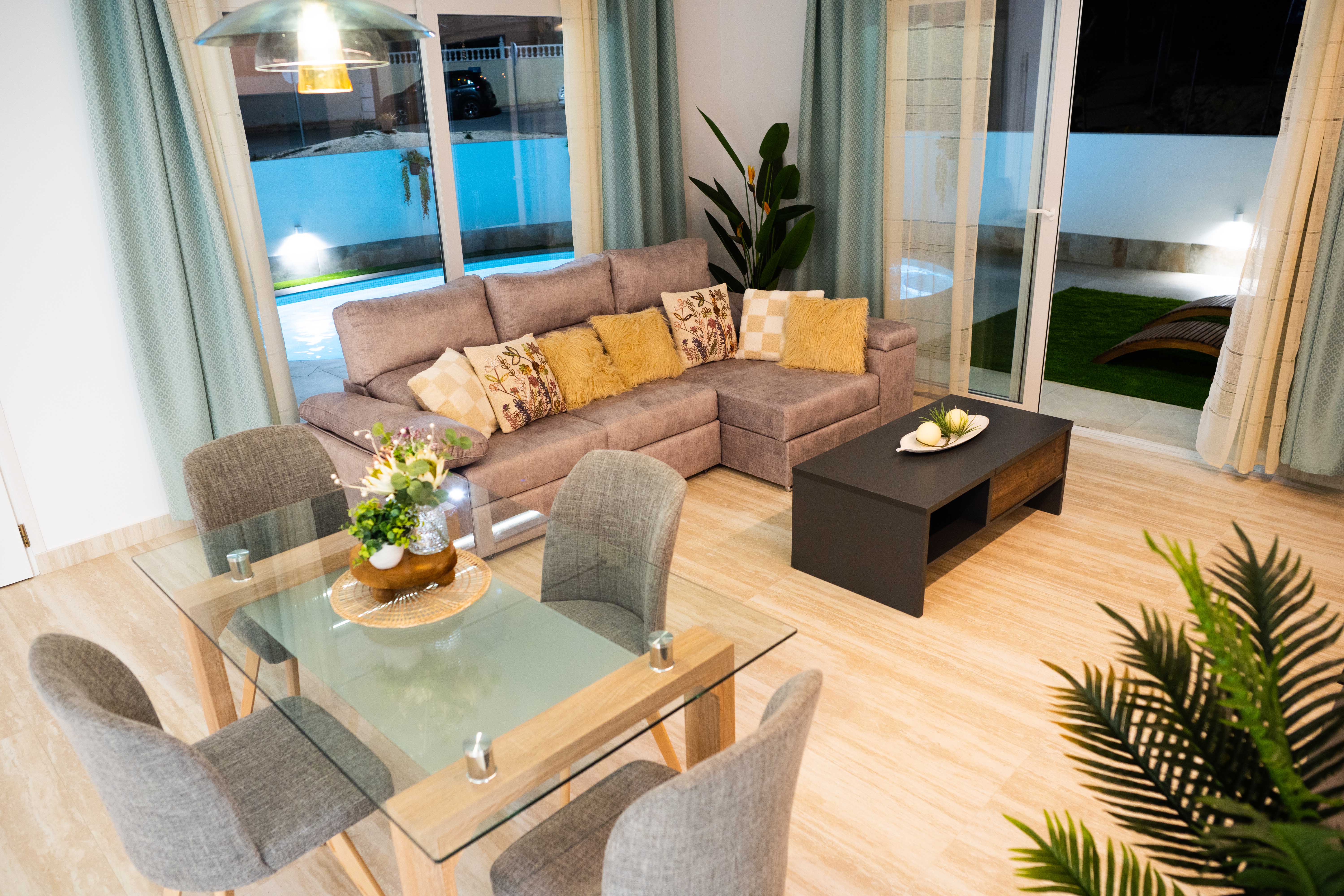 Living room in villa for sale in Ciudad Quesada