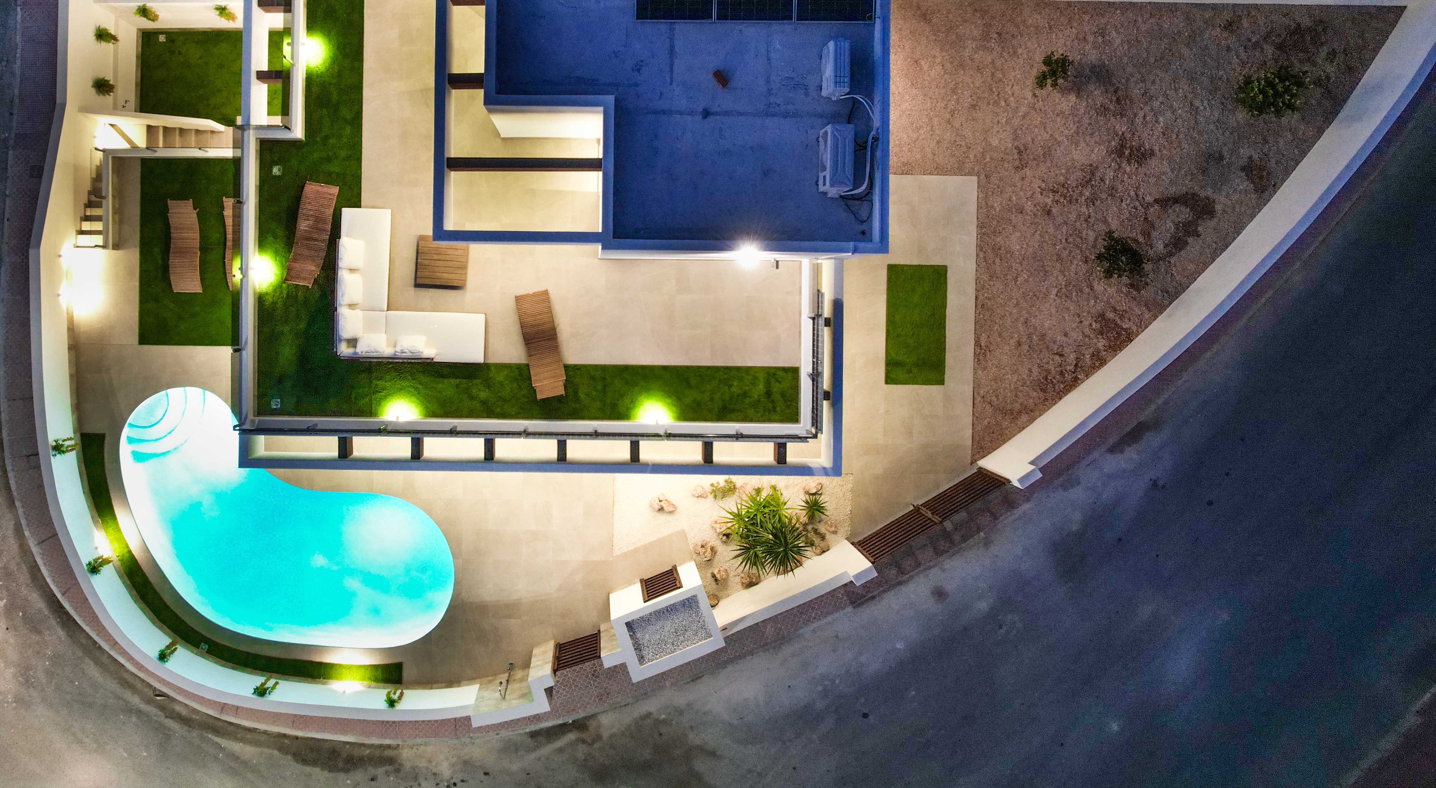Living room in villa for sale in Ciudad Quesada