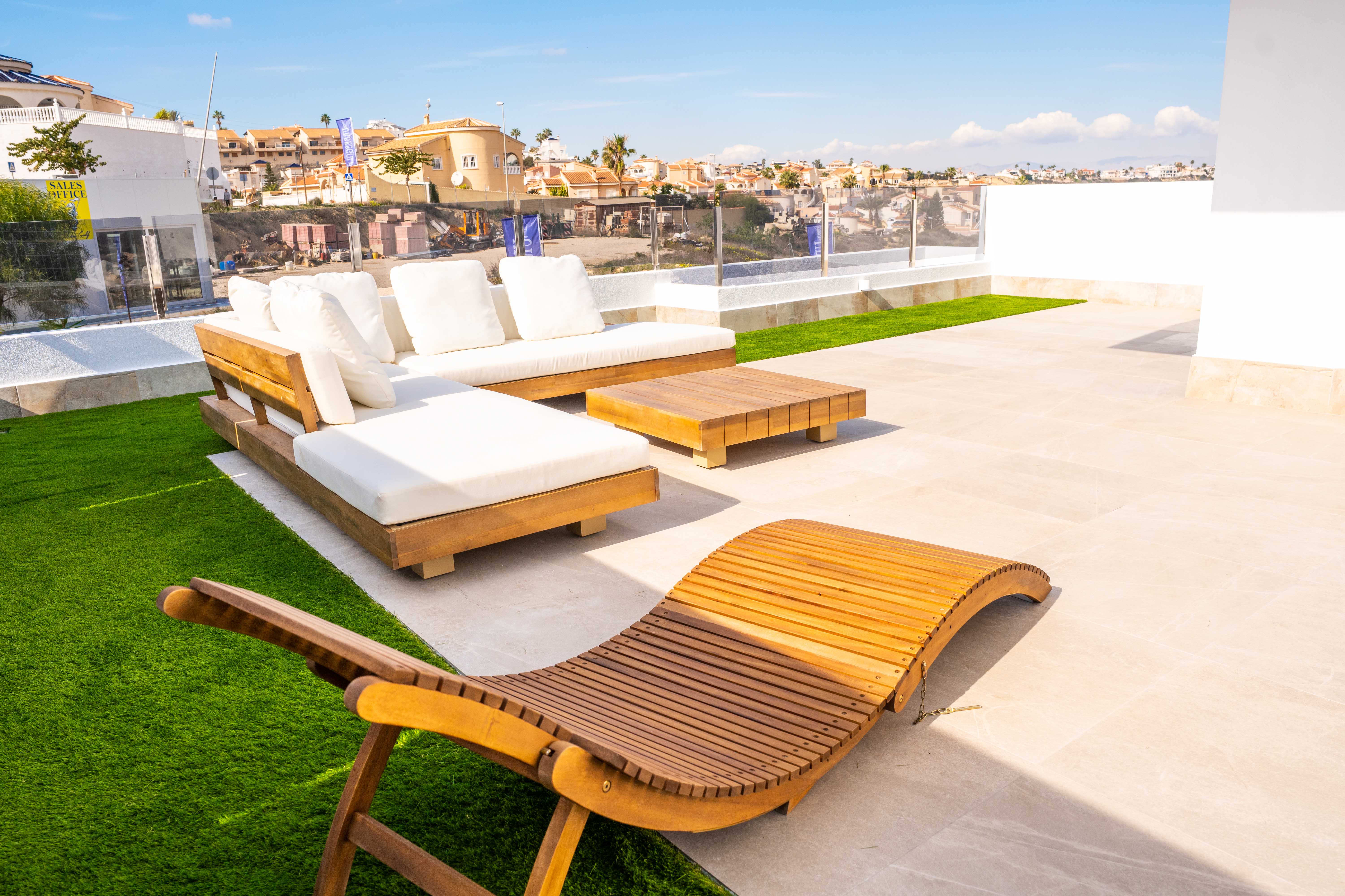 Terrace in villa for sale in Ciudad Quesada
