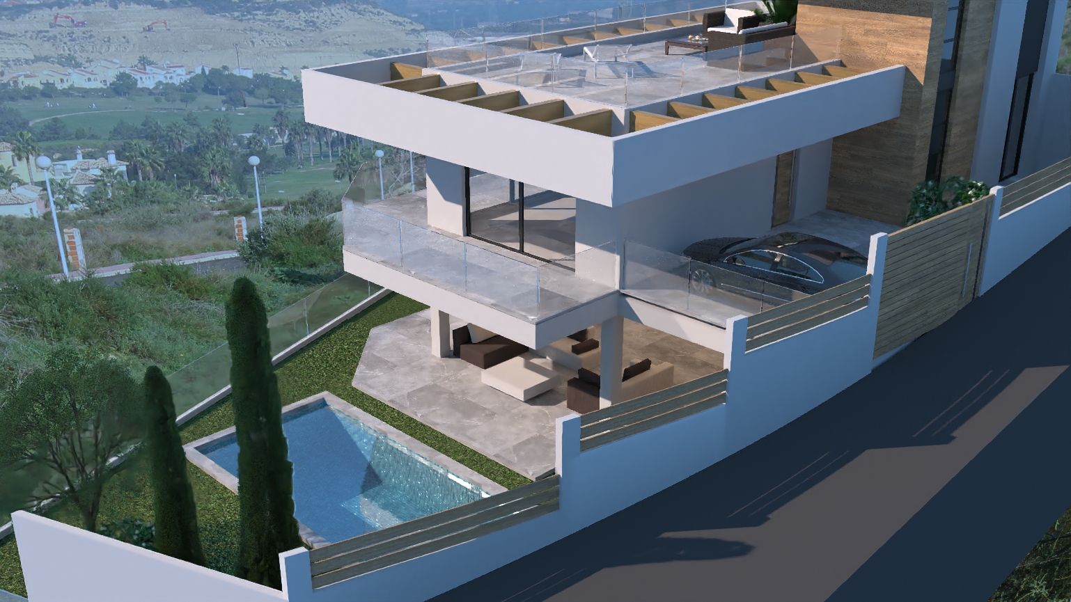 Dining area in villa for sale in Ciudad Quesada